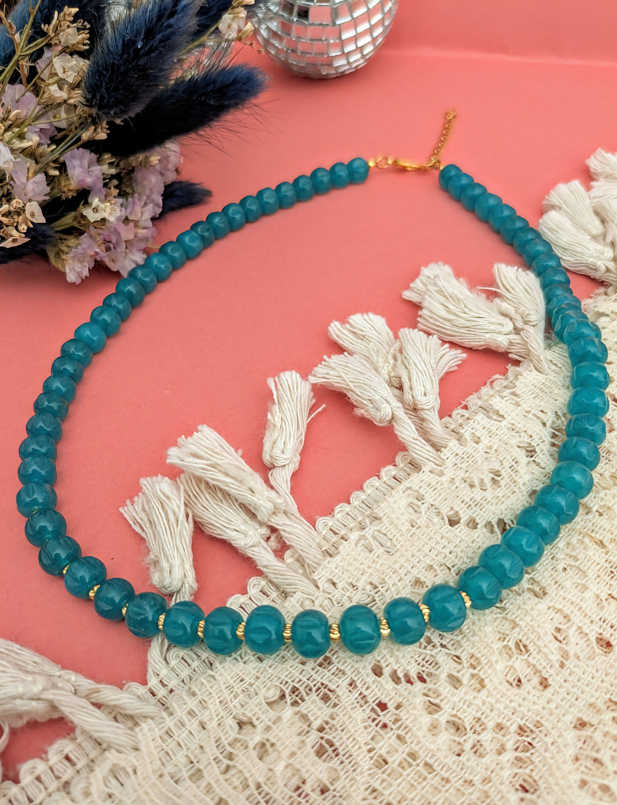 Collier Cassy - jade