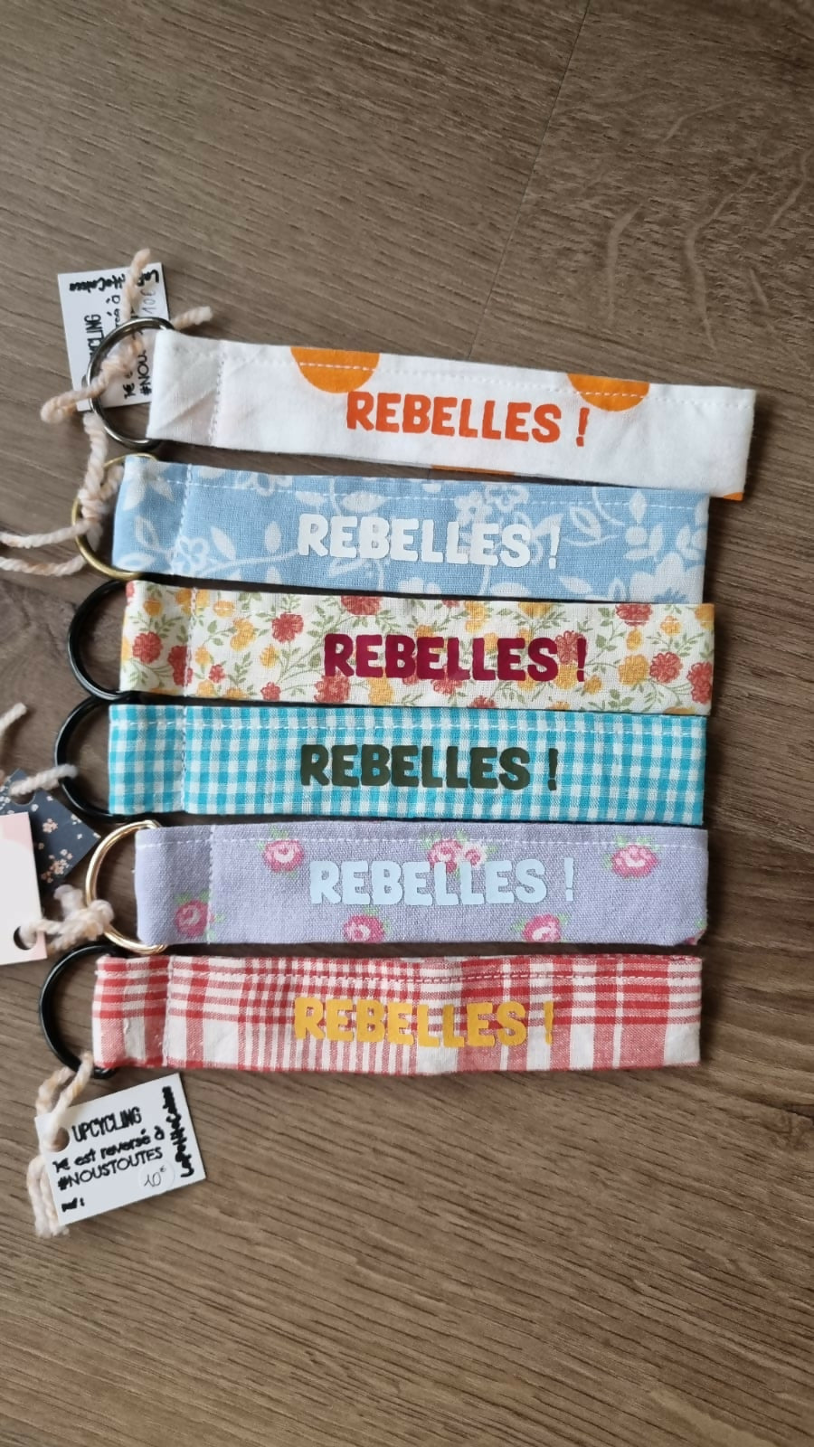 Porte-clé "Rebelles !"