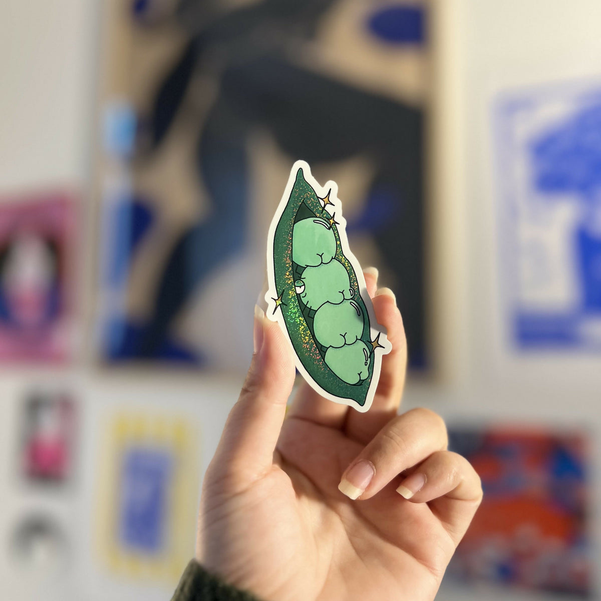 Petits-pois - Stickers đż