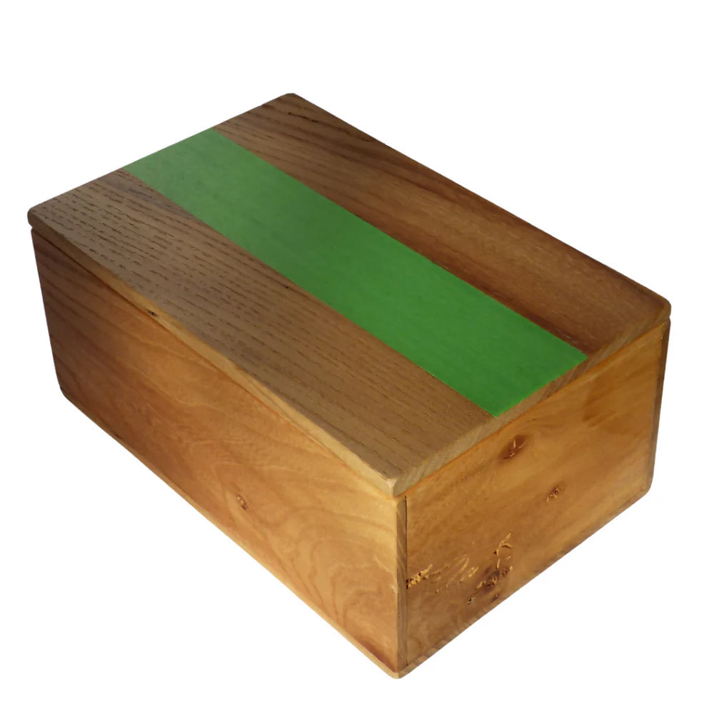 Boite en bois massif incrusté - Estival