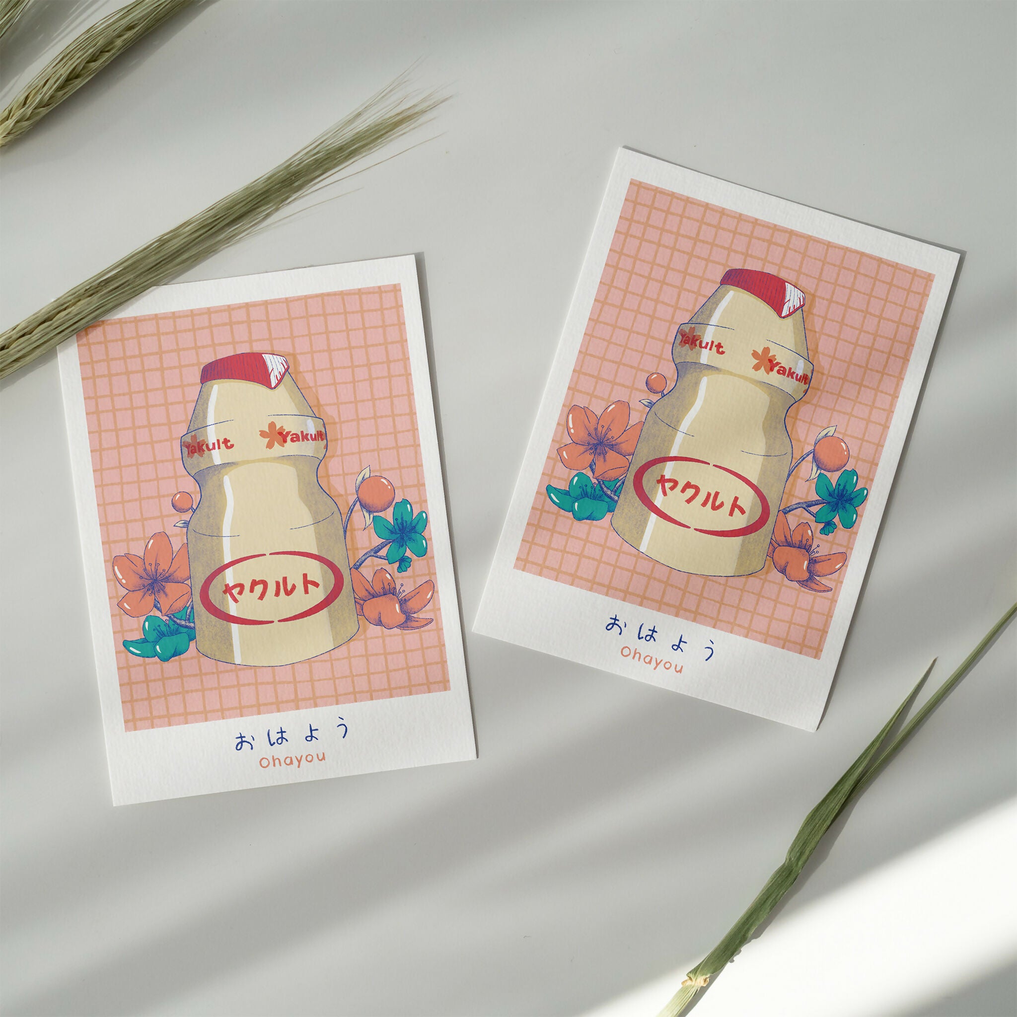 Mini print Yakult - Série Japan Nostalgia
