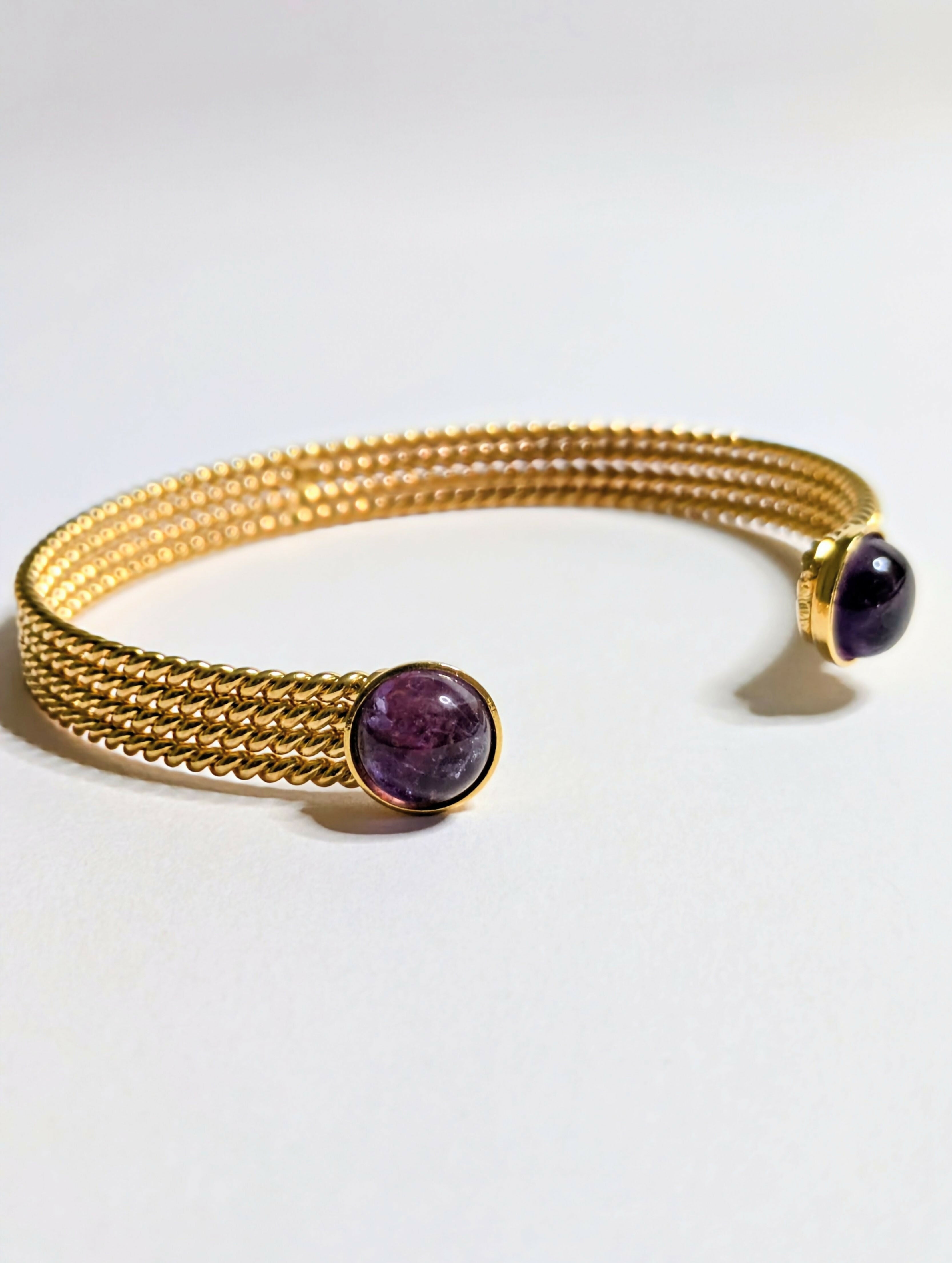 Bracelet Ana - améthyste