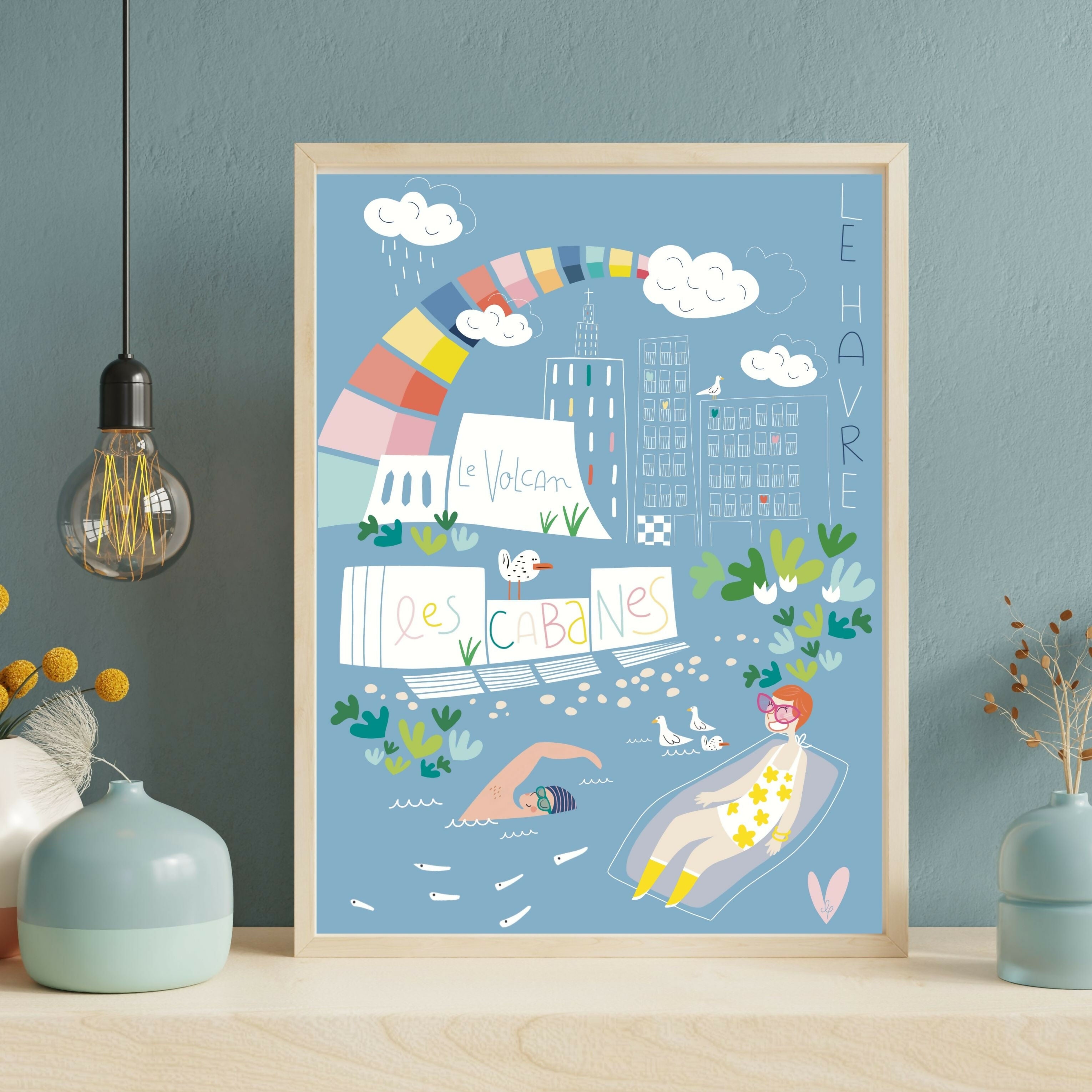 Affiche LES CABANES DU HAVRE