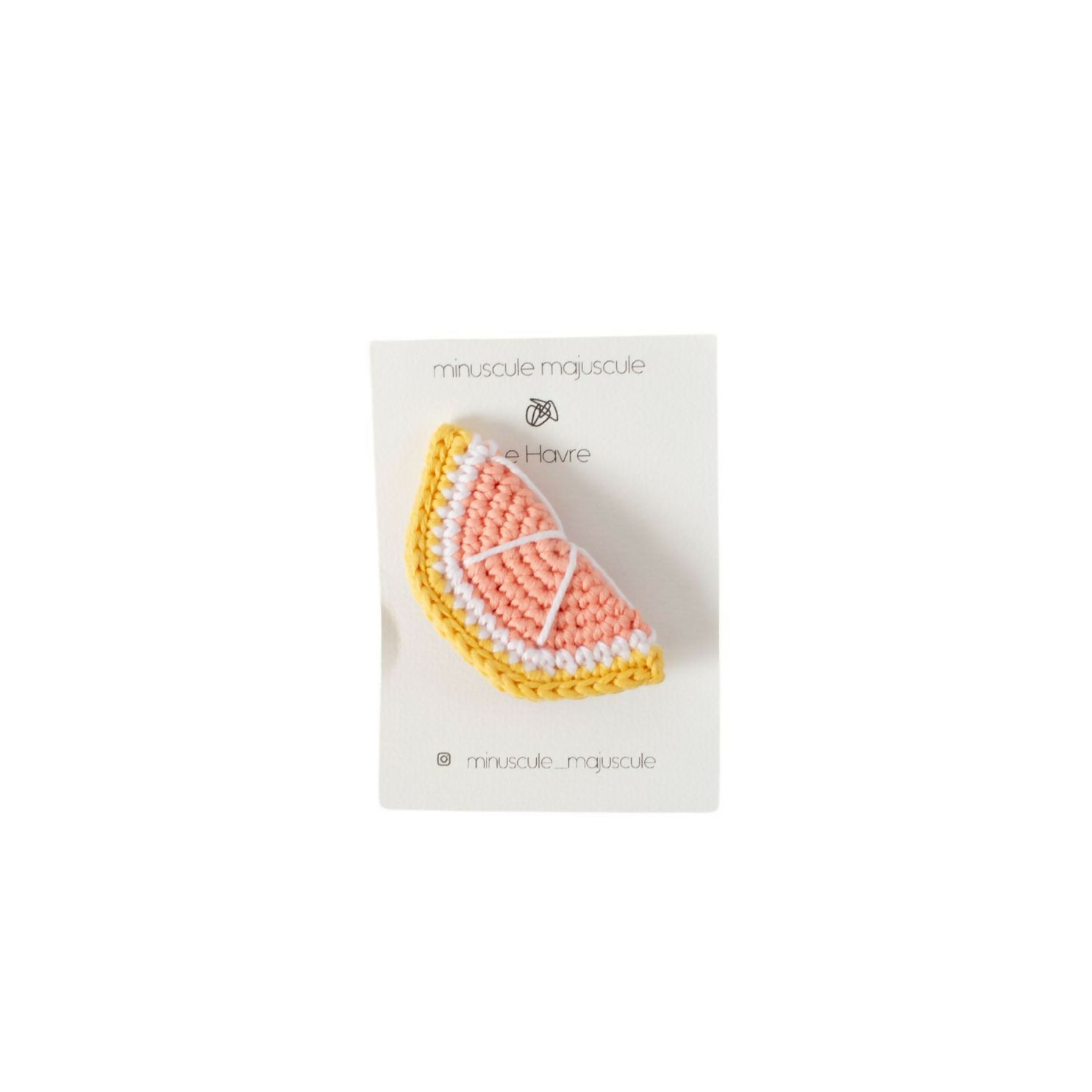 Broche "pomelo"