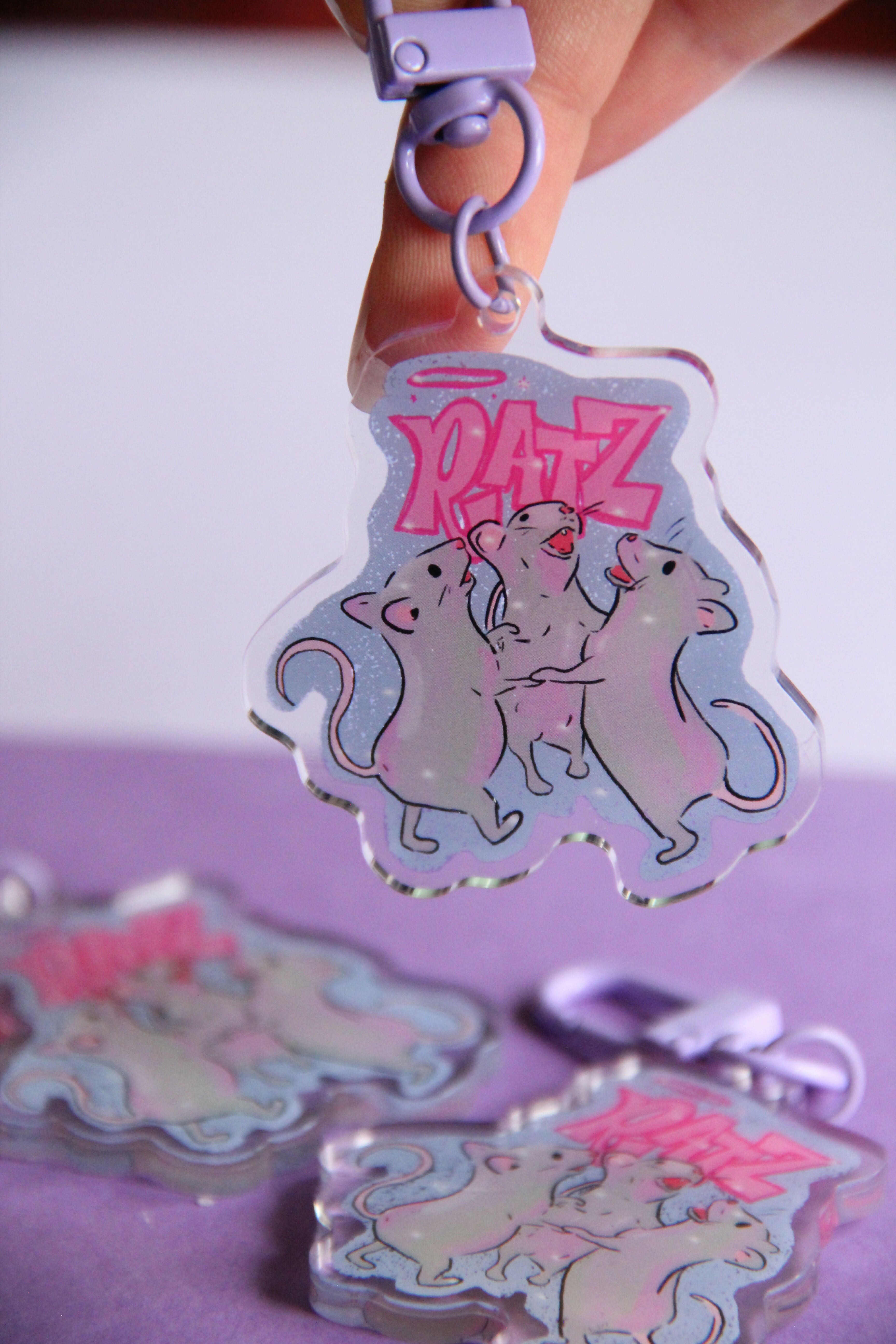 Porte-clés Acryliques « Ratz »