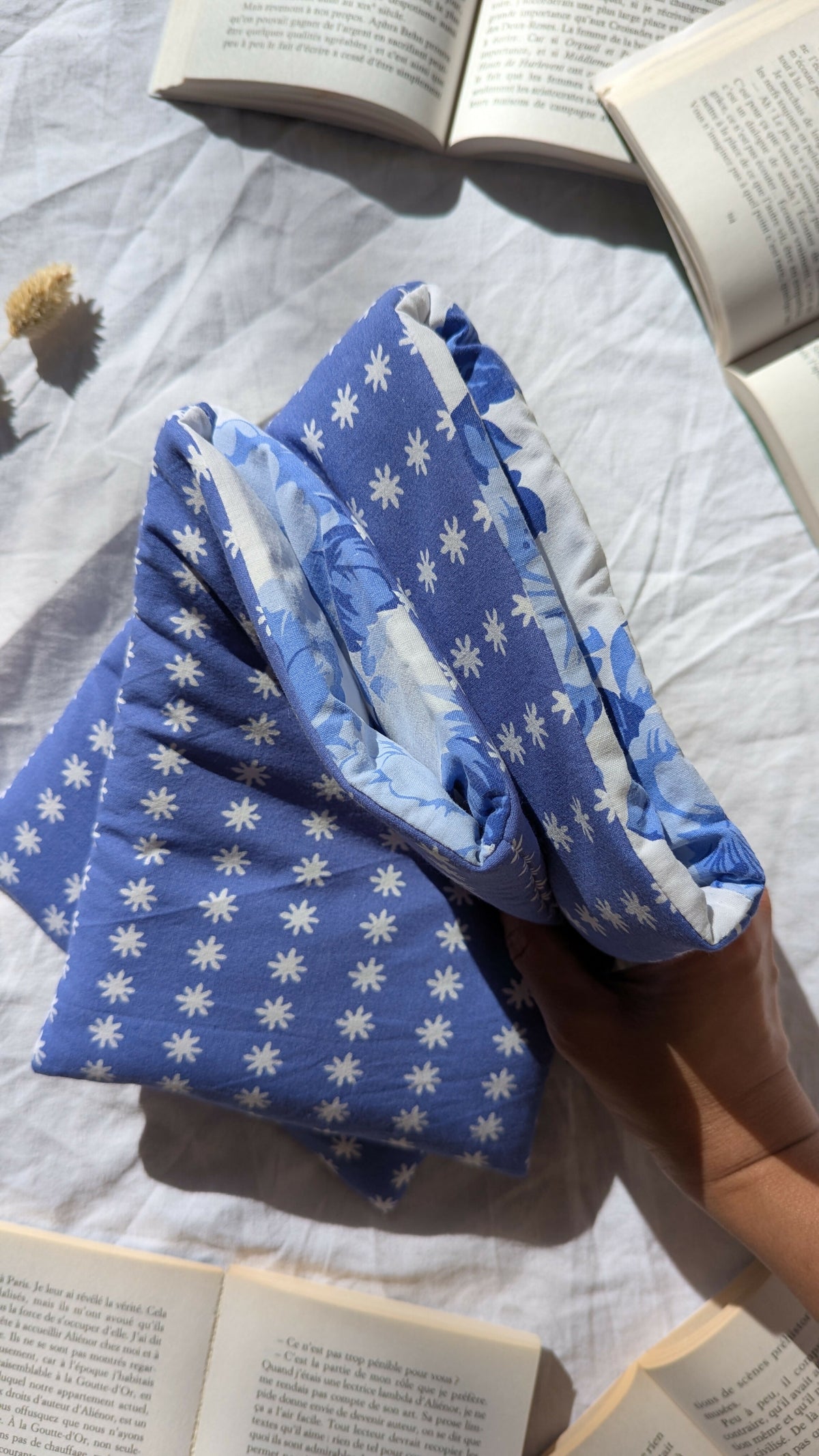 Housse de livre format poche ou broché. Modèle STELLA.
