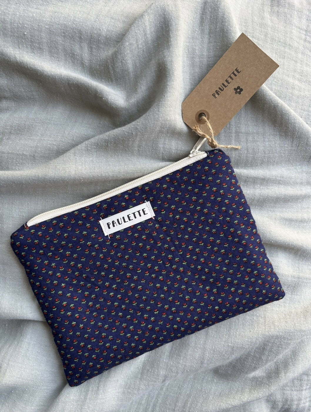 Petite pochette - fleurs vintage