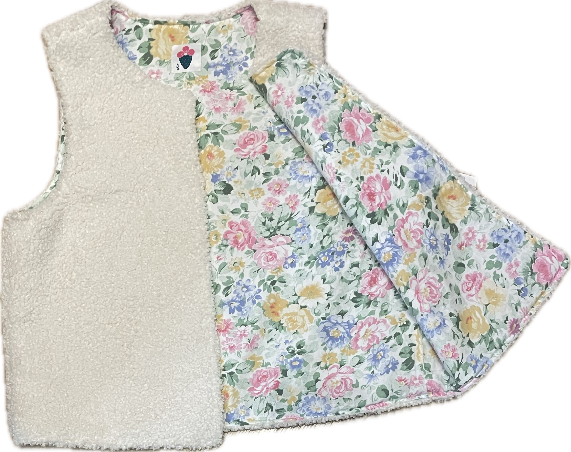 Gilet de berger sans manches "Micheline"