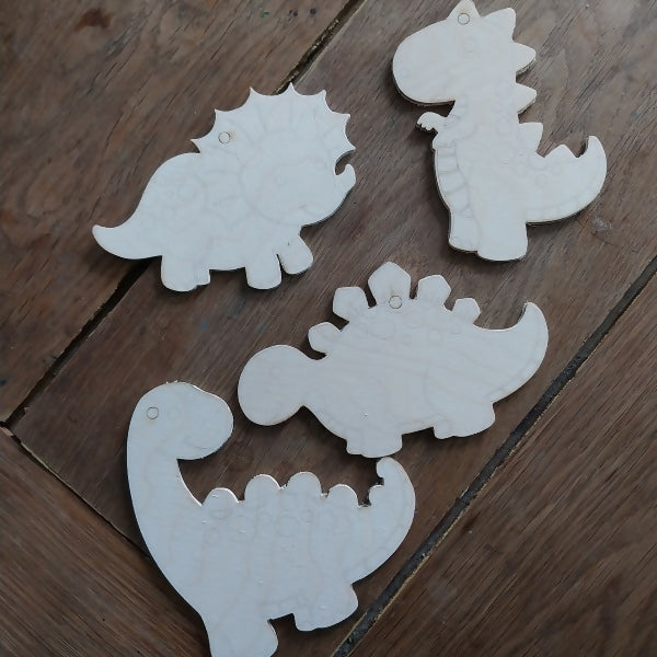 Kit DIY peindre "Dinosaures"