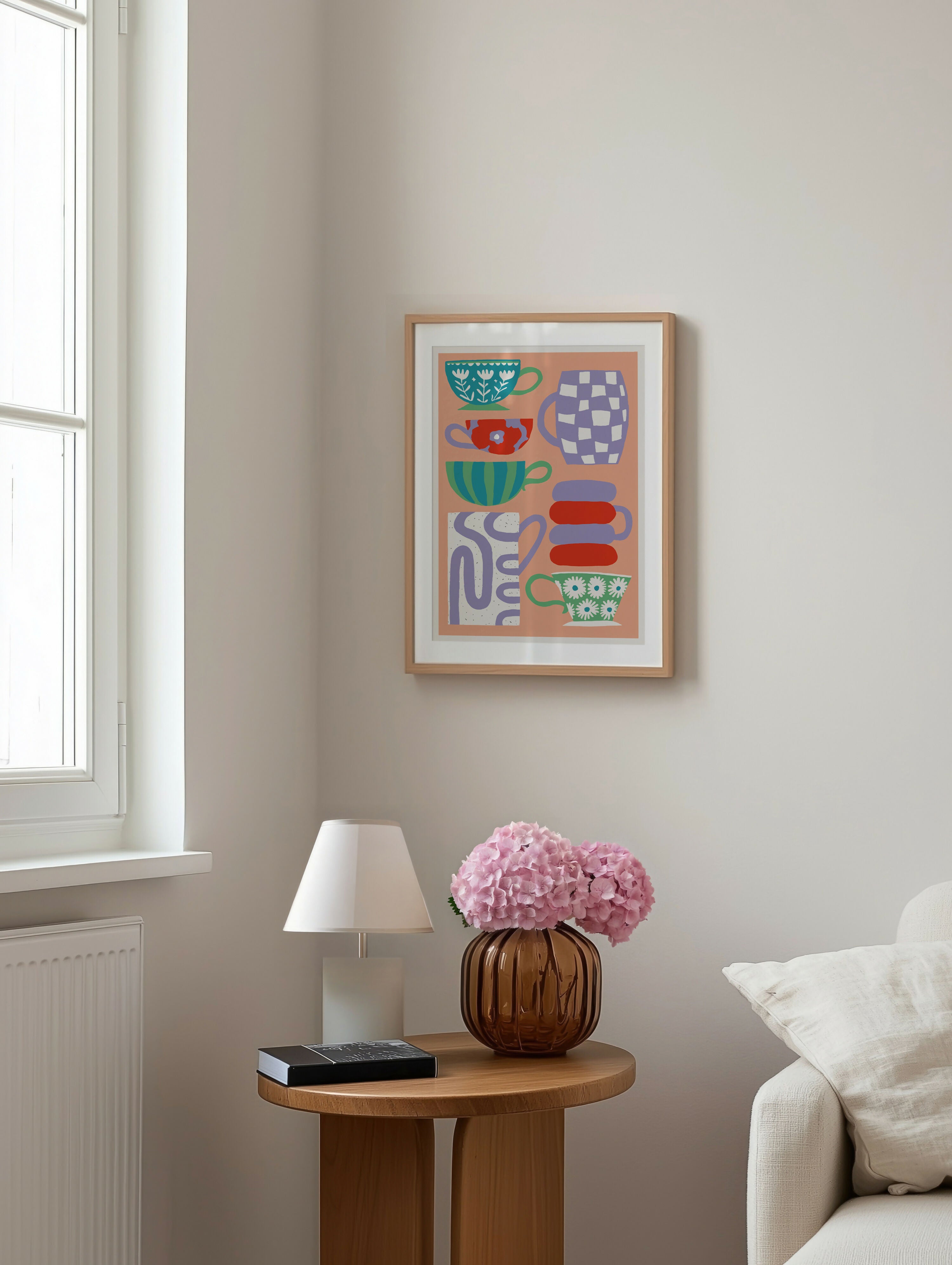 mise en situation tasses