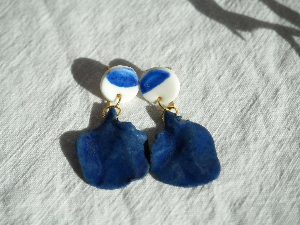 Boucles d'oreilles demi-cercle