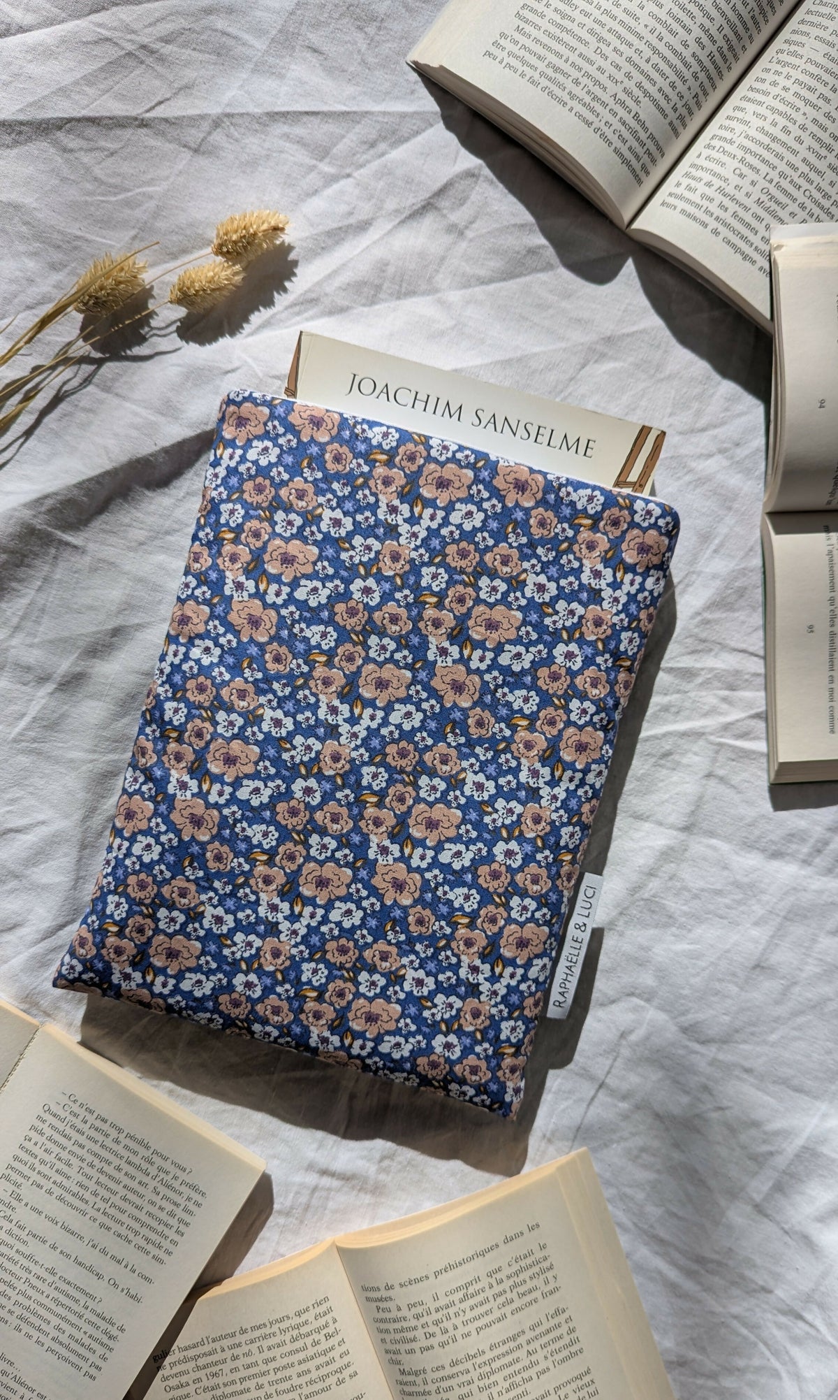 Housse de livre format broché. Modèle AMELIE
