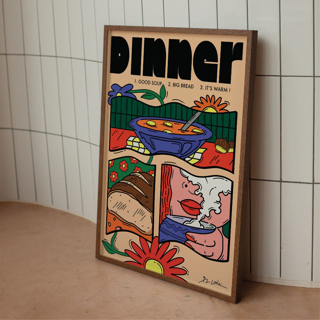 Illustration Dinner