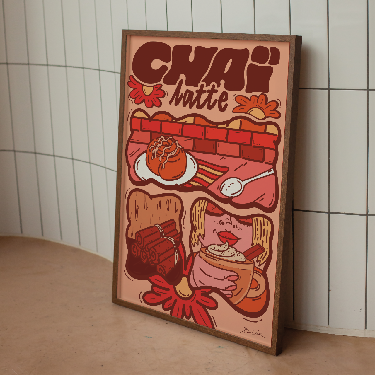 Illustration Chaï Latte