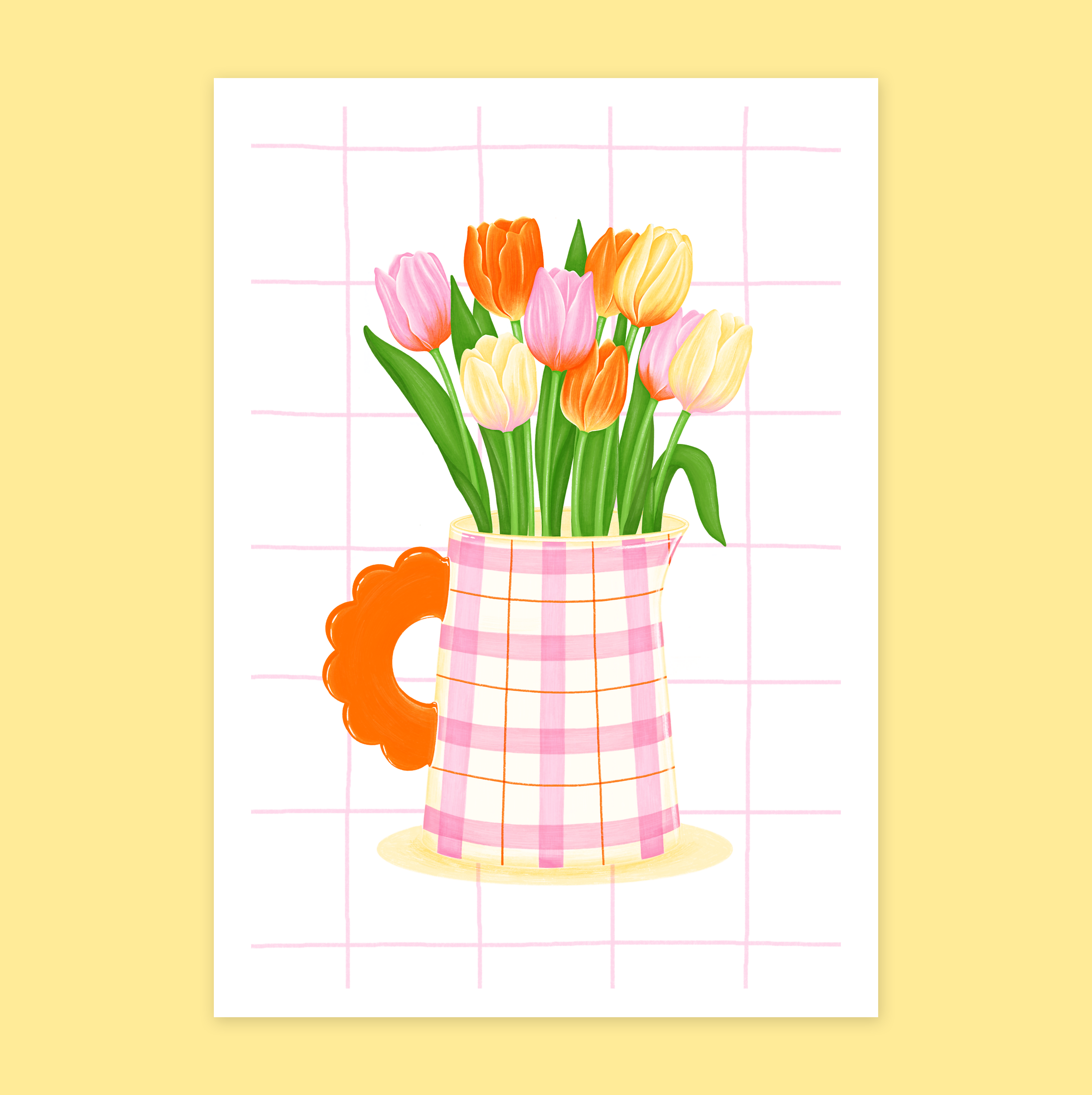 VASE TULIPES