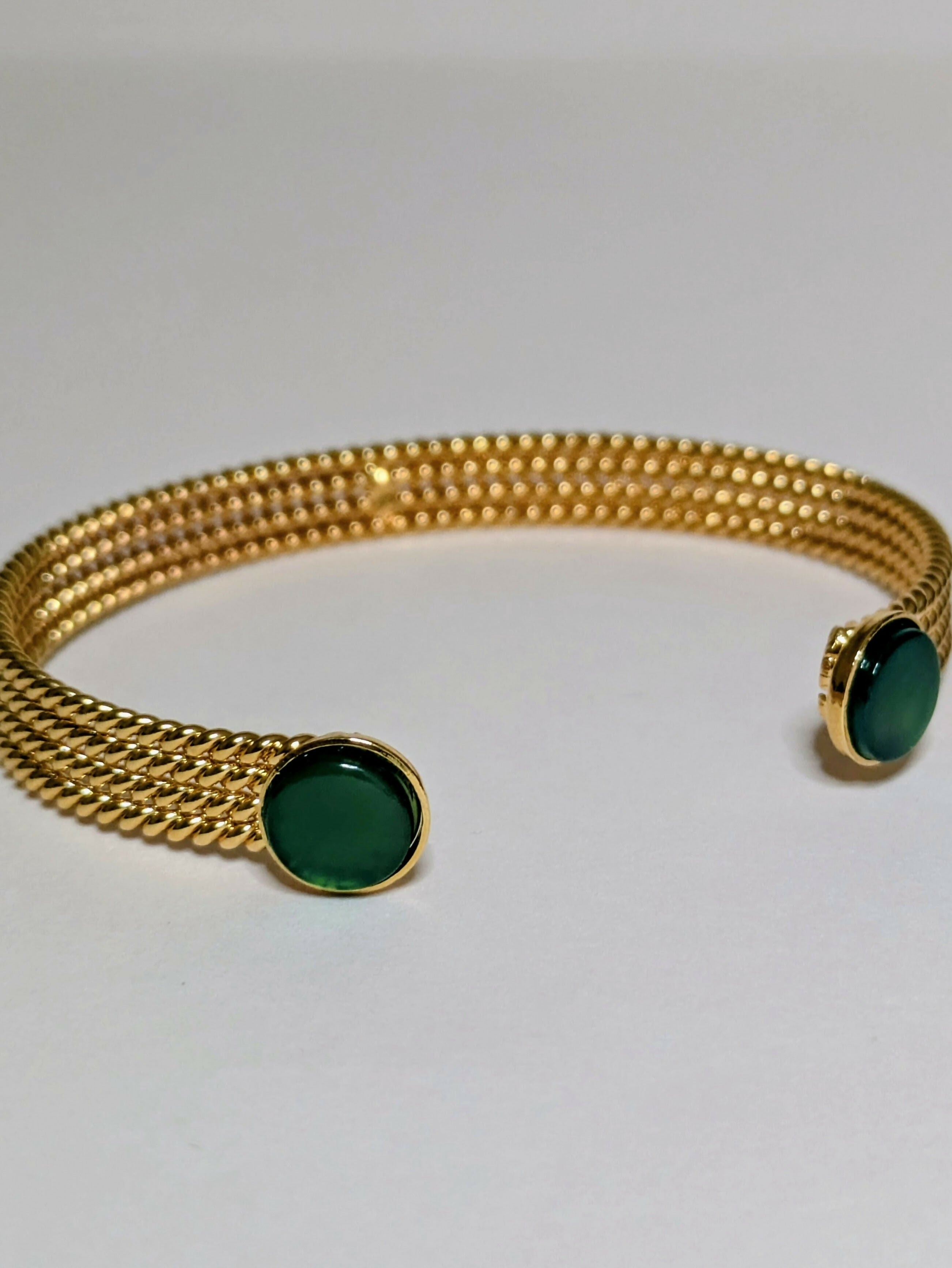 Jonc Ana - onyx vert