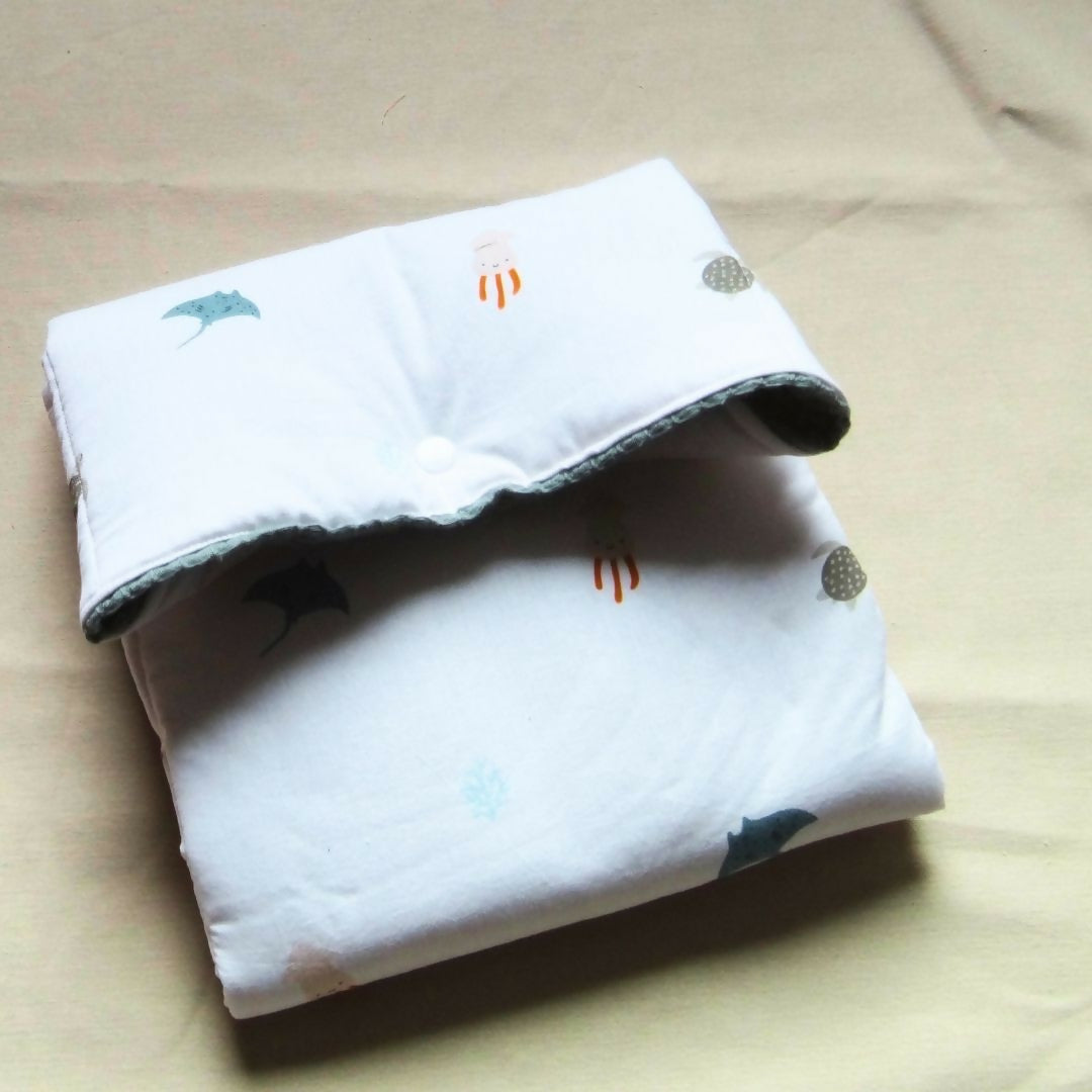 Matelas à langer nomade - animaux marins