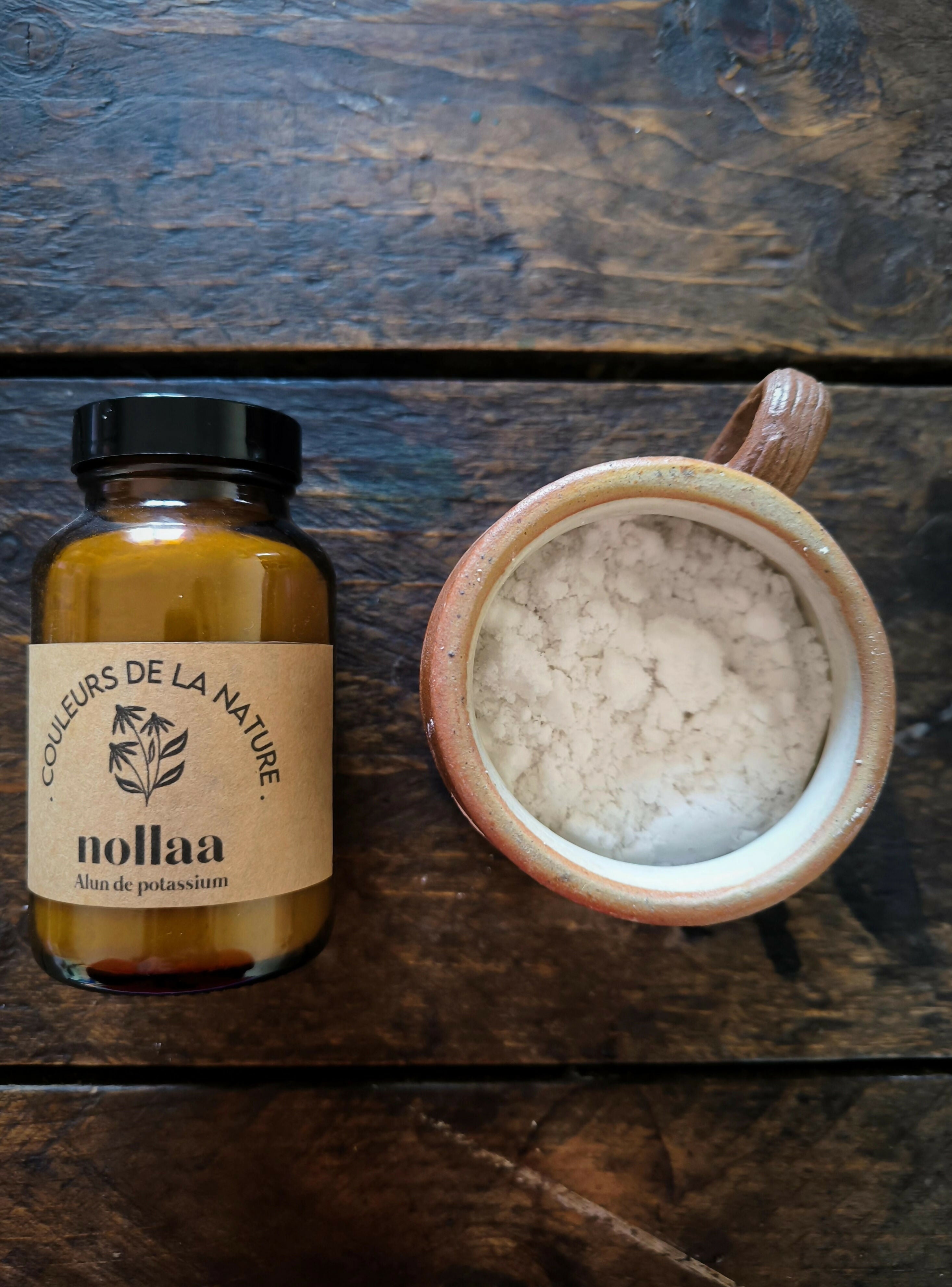 Alun de Potassium – Mordant Naturel pour Teinture Végétale
