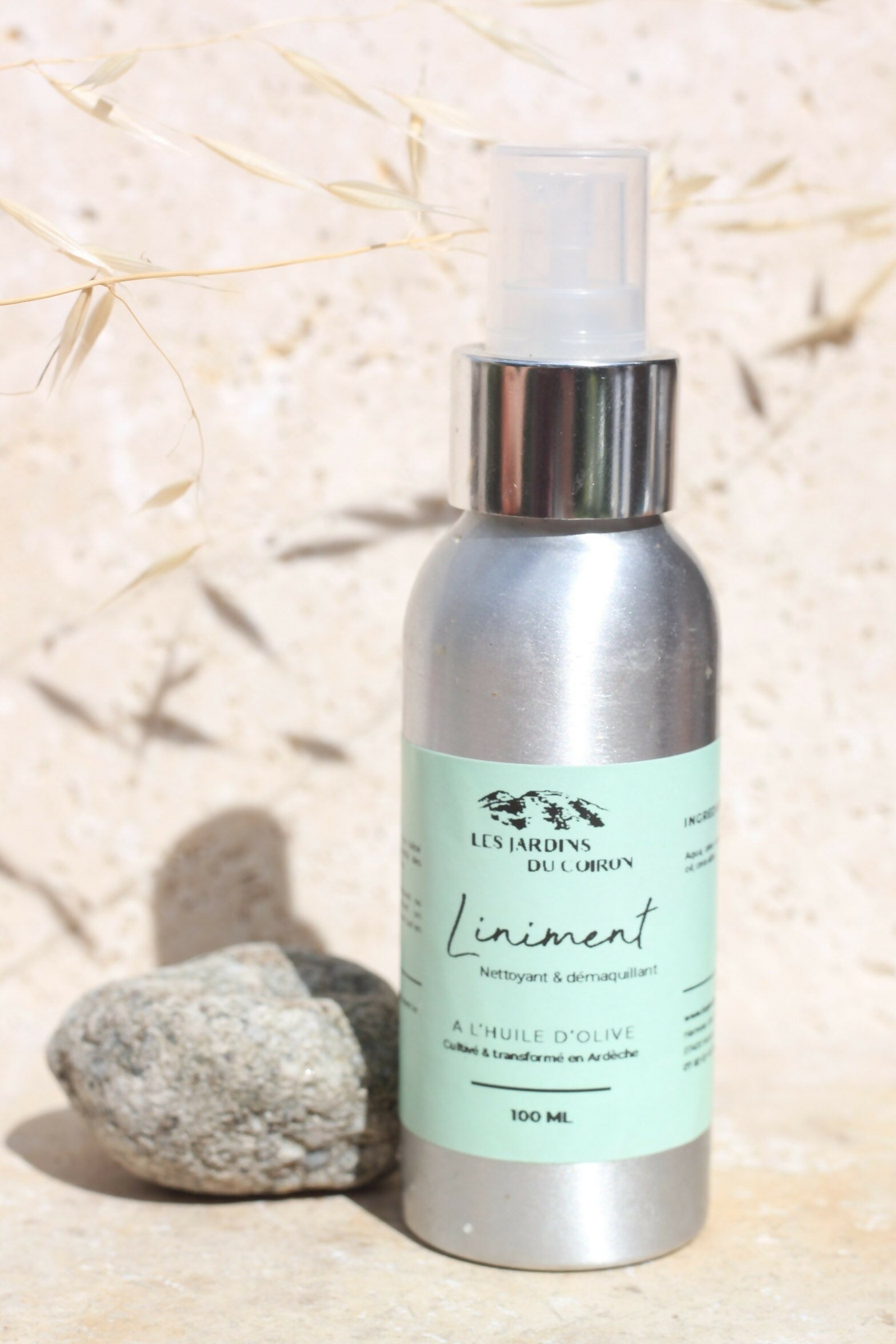 Lait démaquillant à l'huile d'olive