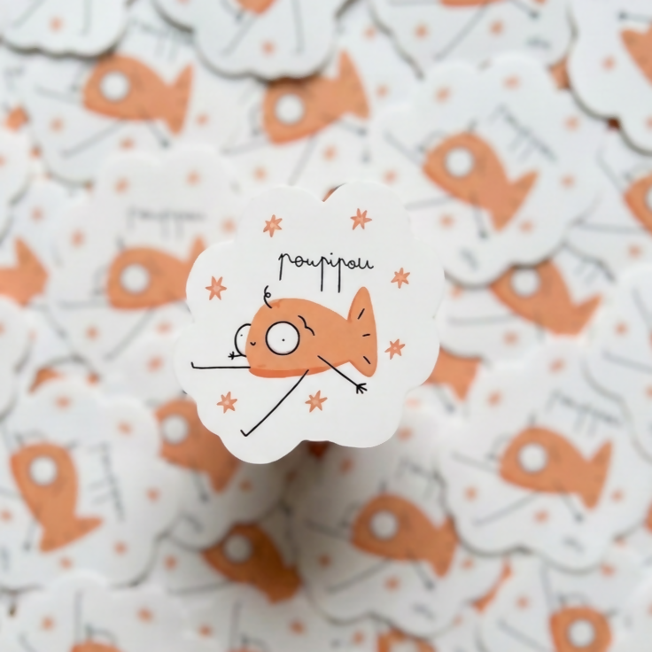 Poupipou 🐟 - Sticker