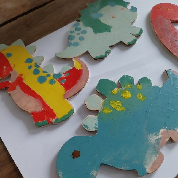 Kit DIY peindre "Dinosaures"
