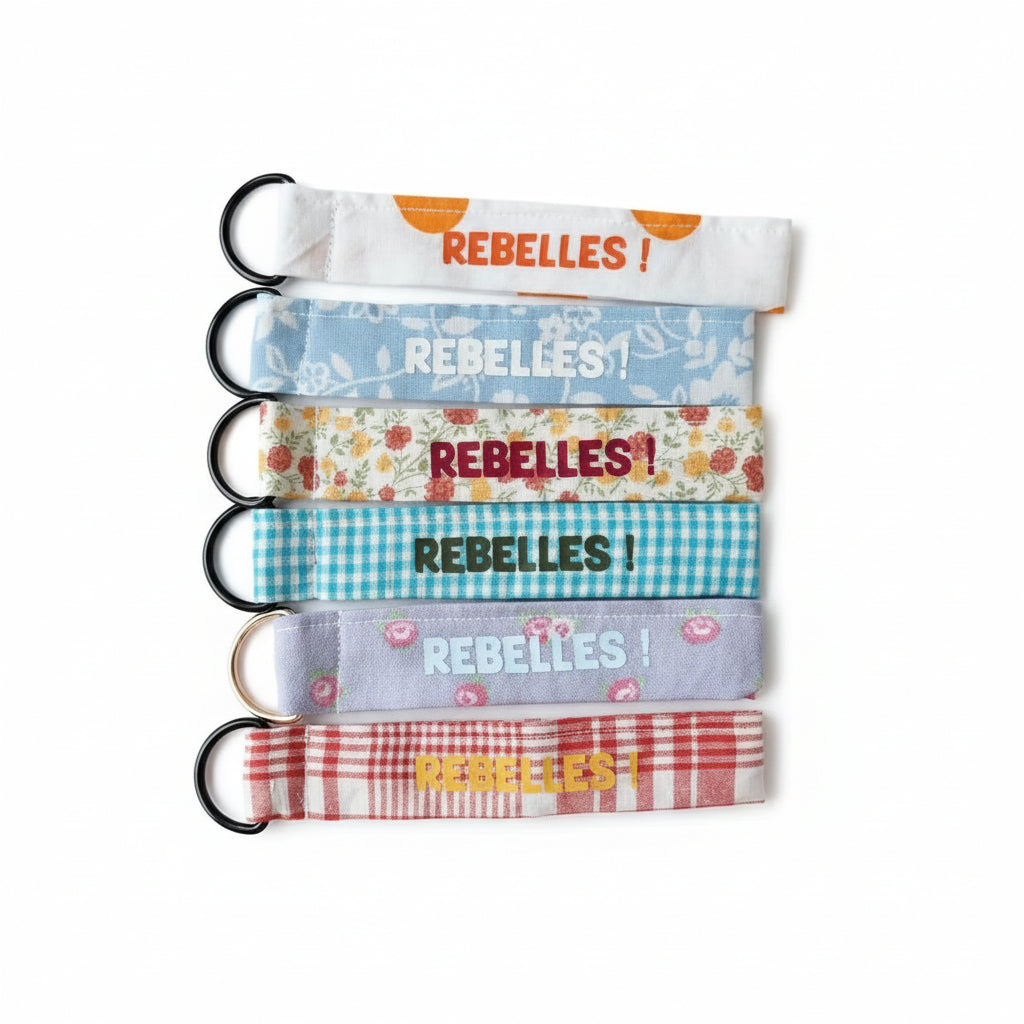 Porte-clé "Rebelles !"