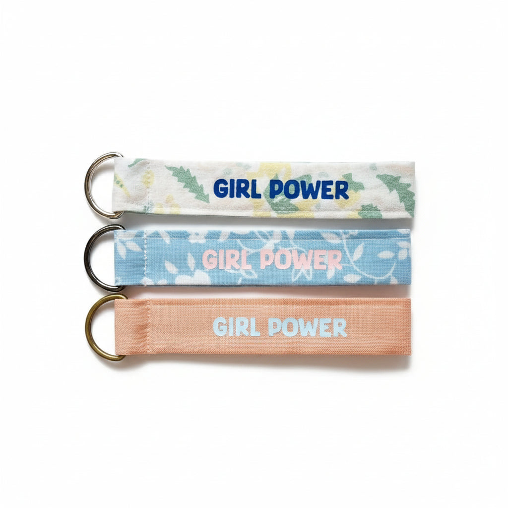 Porte-clé "Girl power"