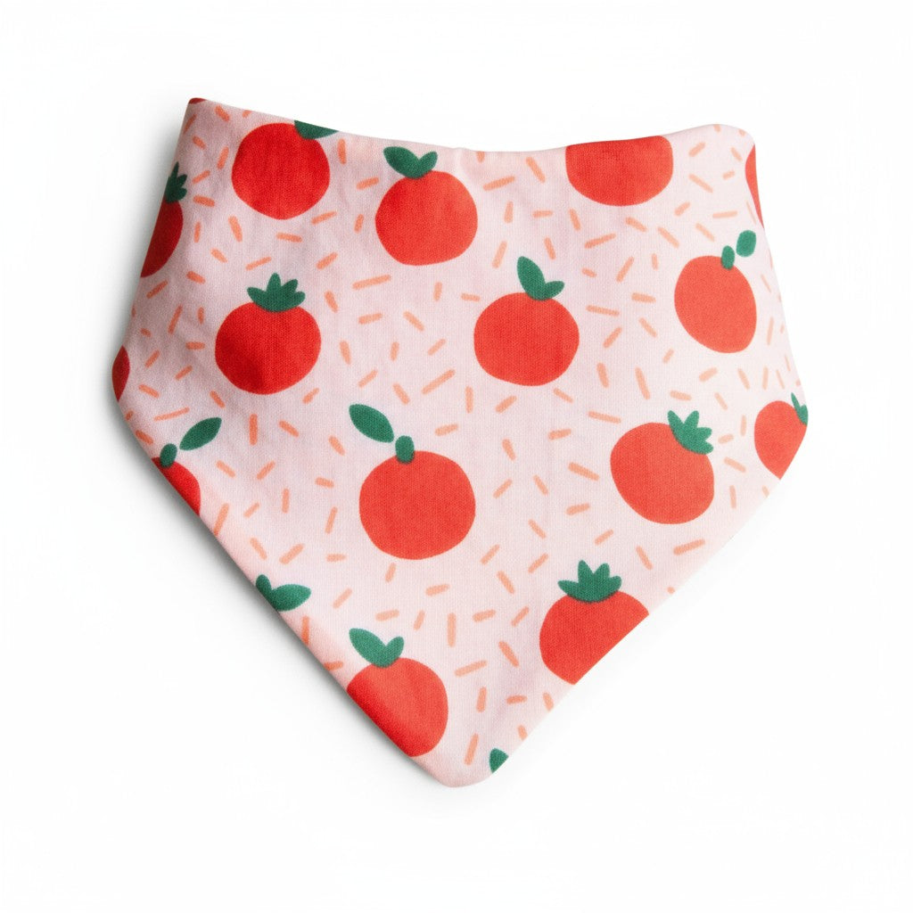 Bavoir petites tomates