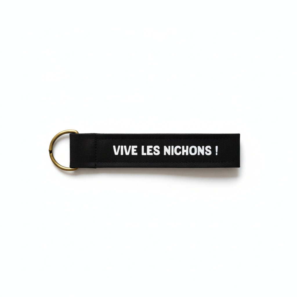 Porte-clé "Vive les nichons !"