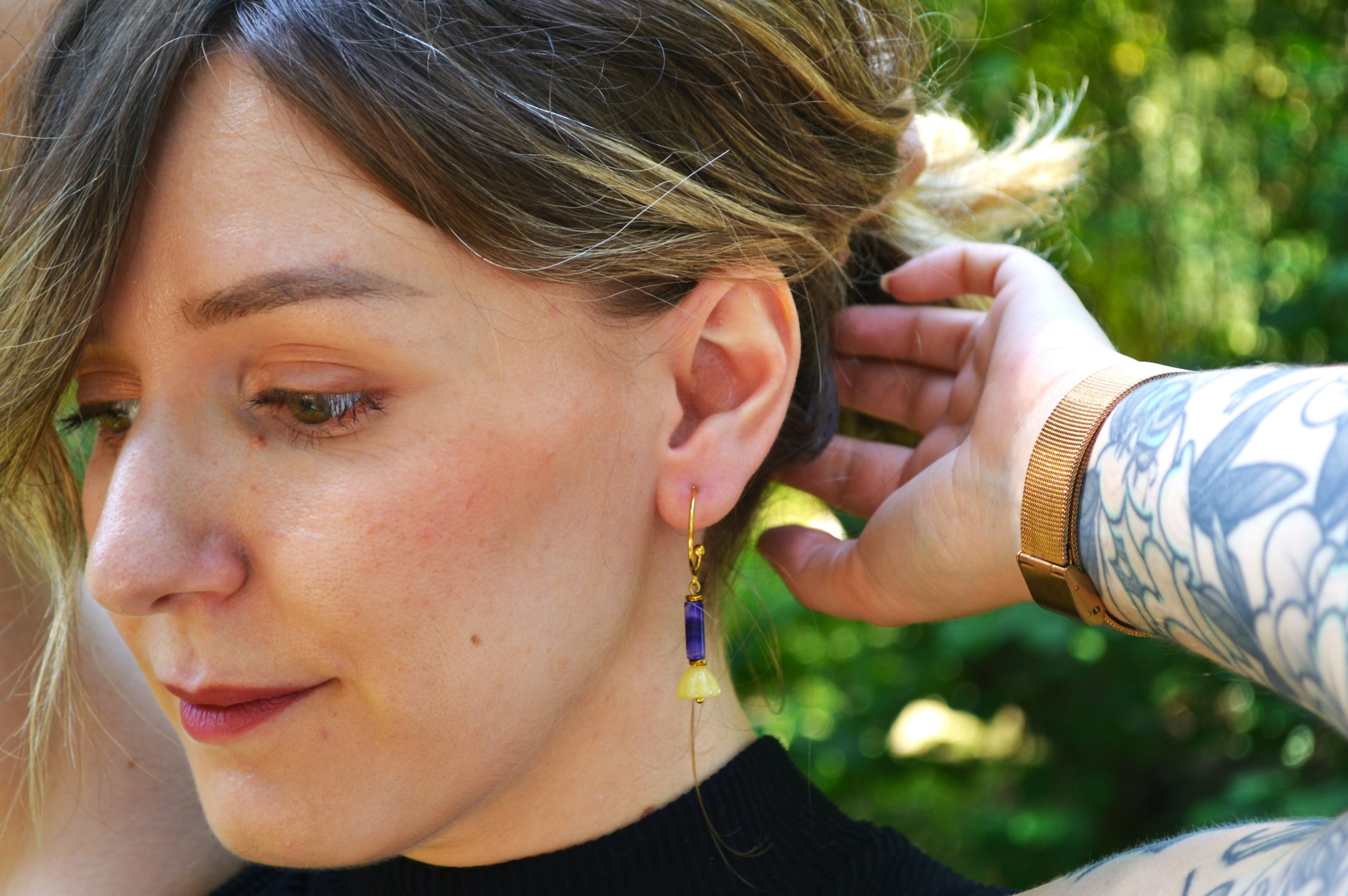 Boucles d'oreilles Rossy