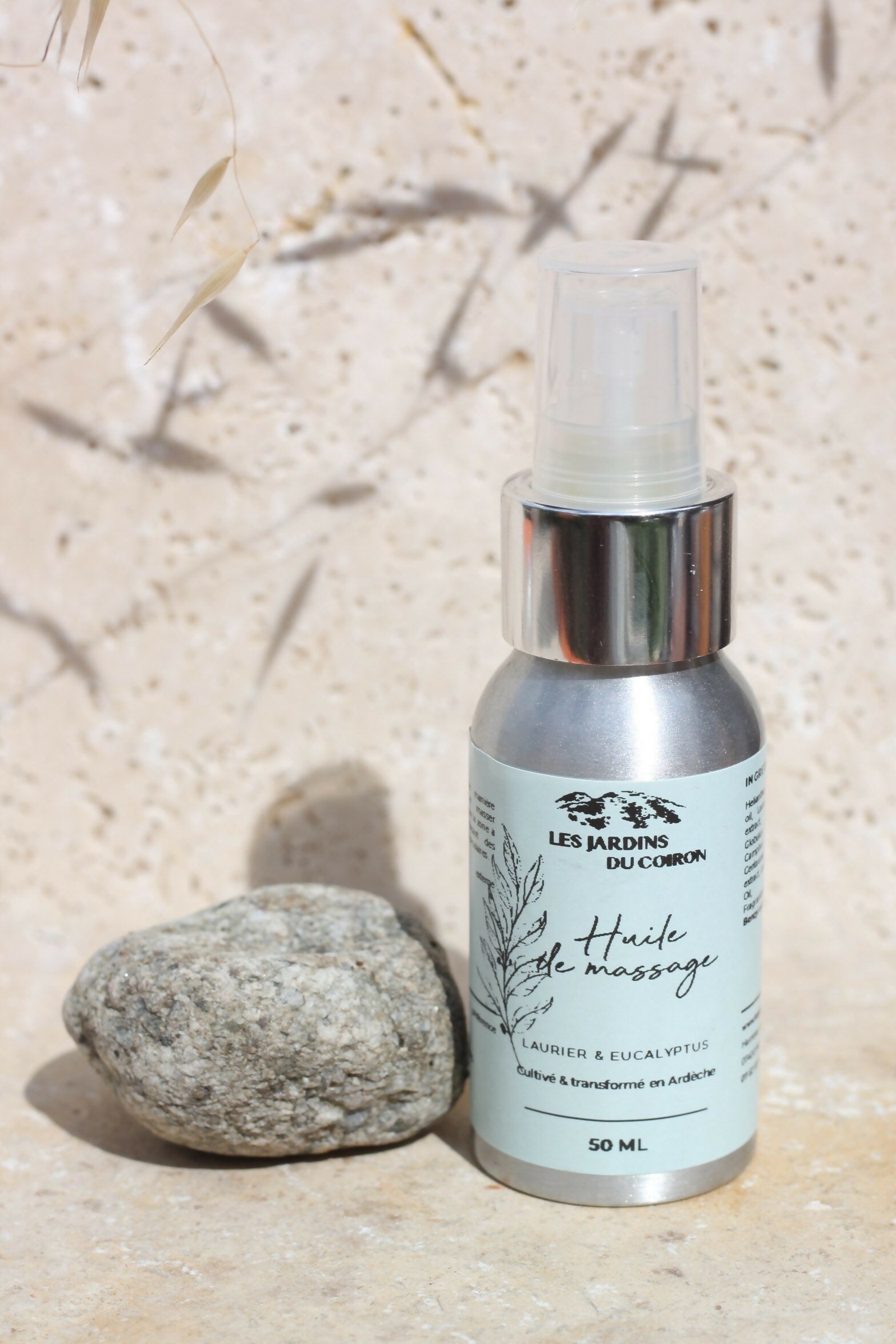 Huile douleurs musculaires au Laurier noble