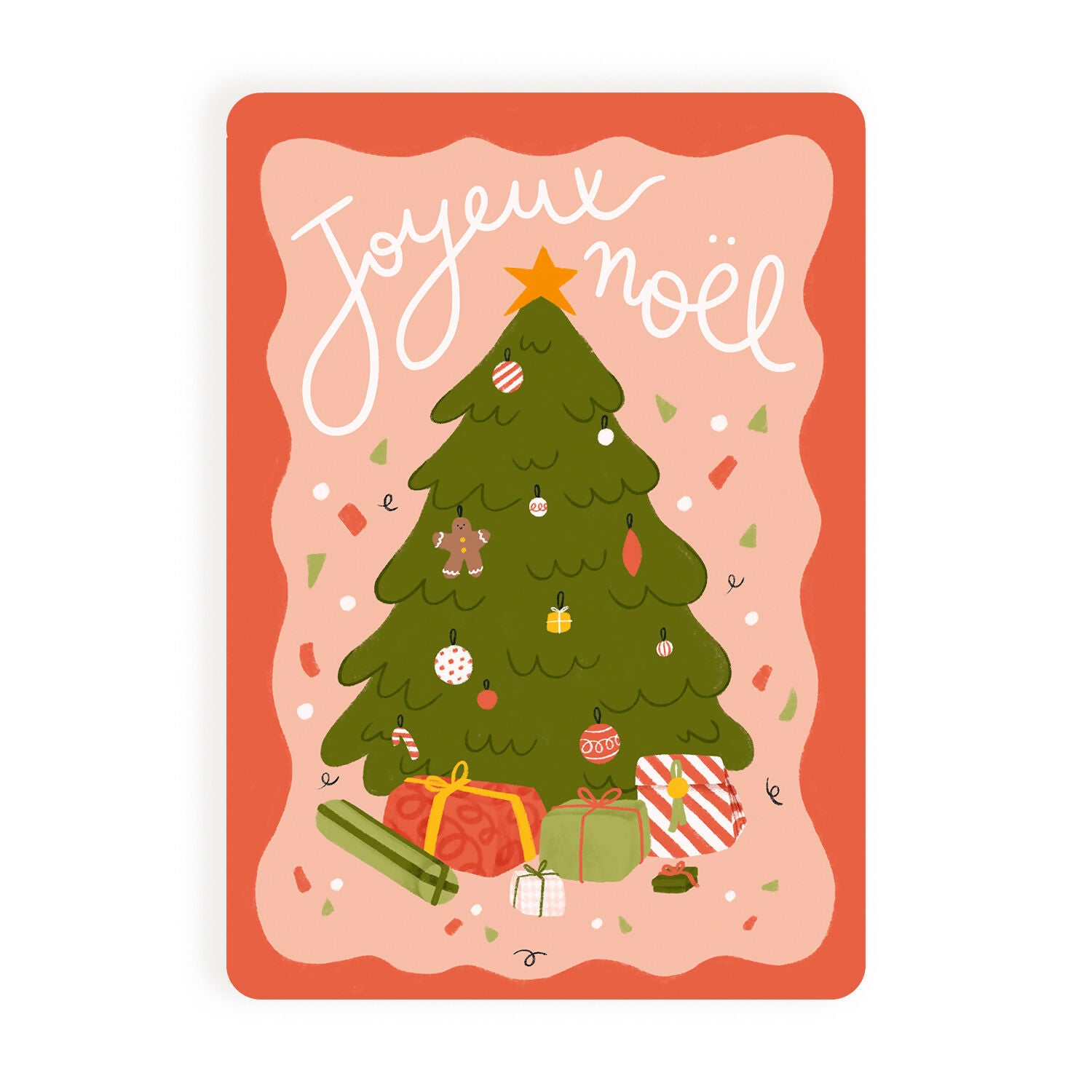 Carte Sapin de Noël