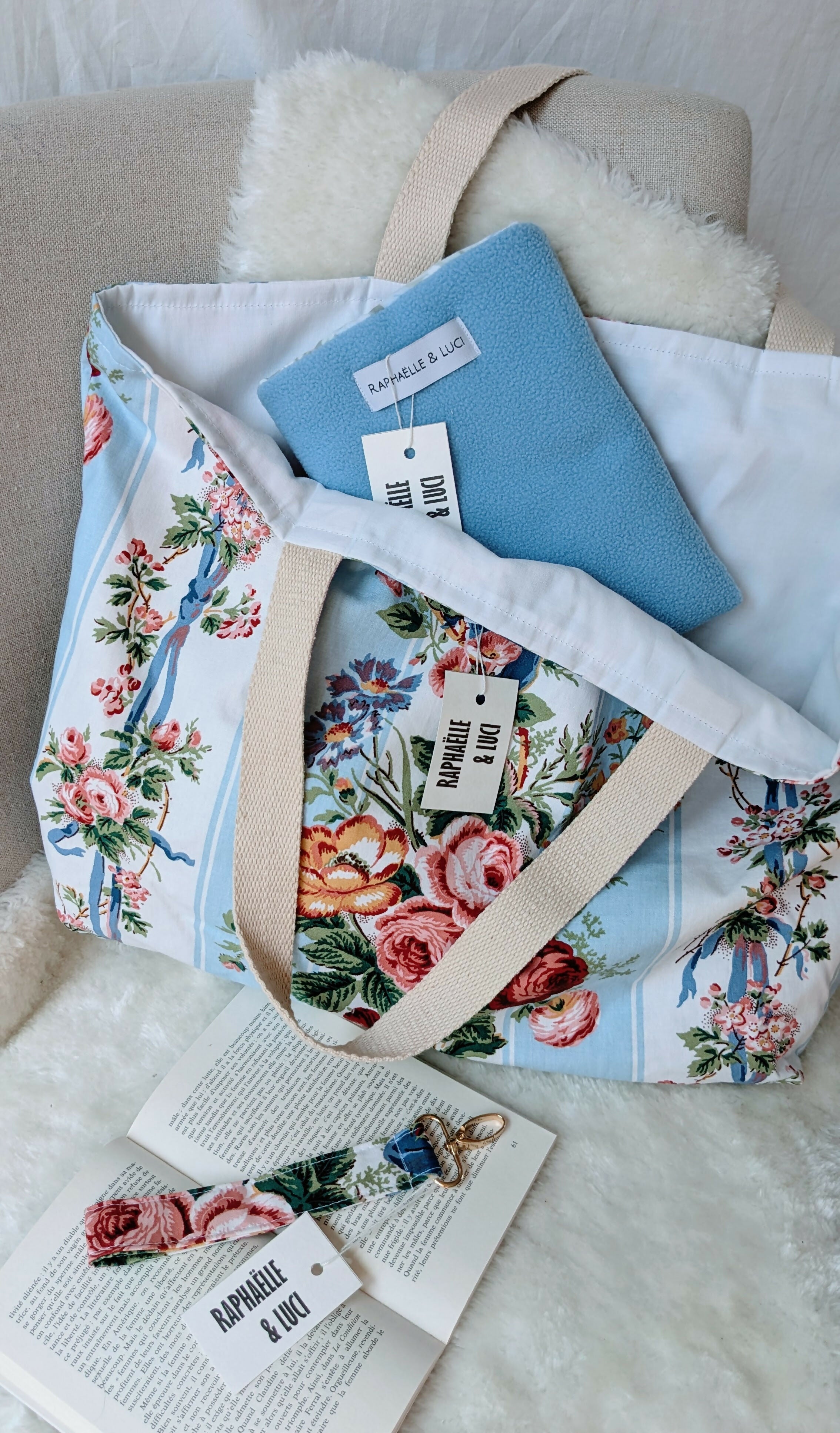 Sac FLEUR BLEUE
