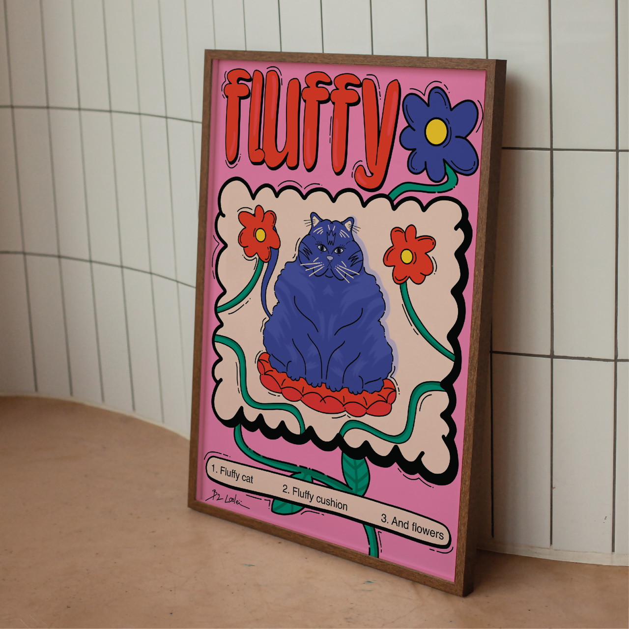 Illustration Fluffy