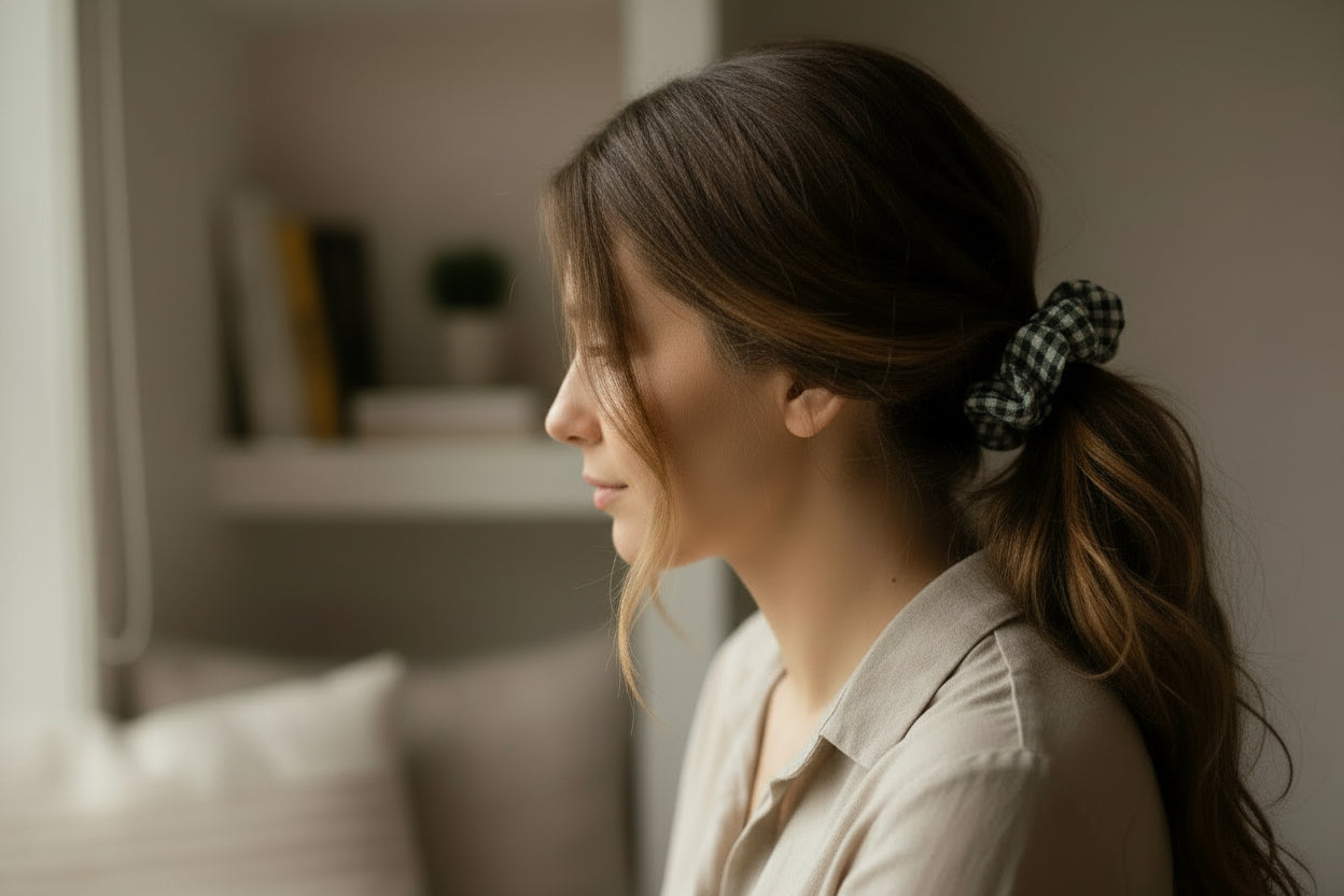 Lot de 3 chouchous verts