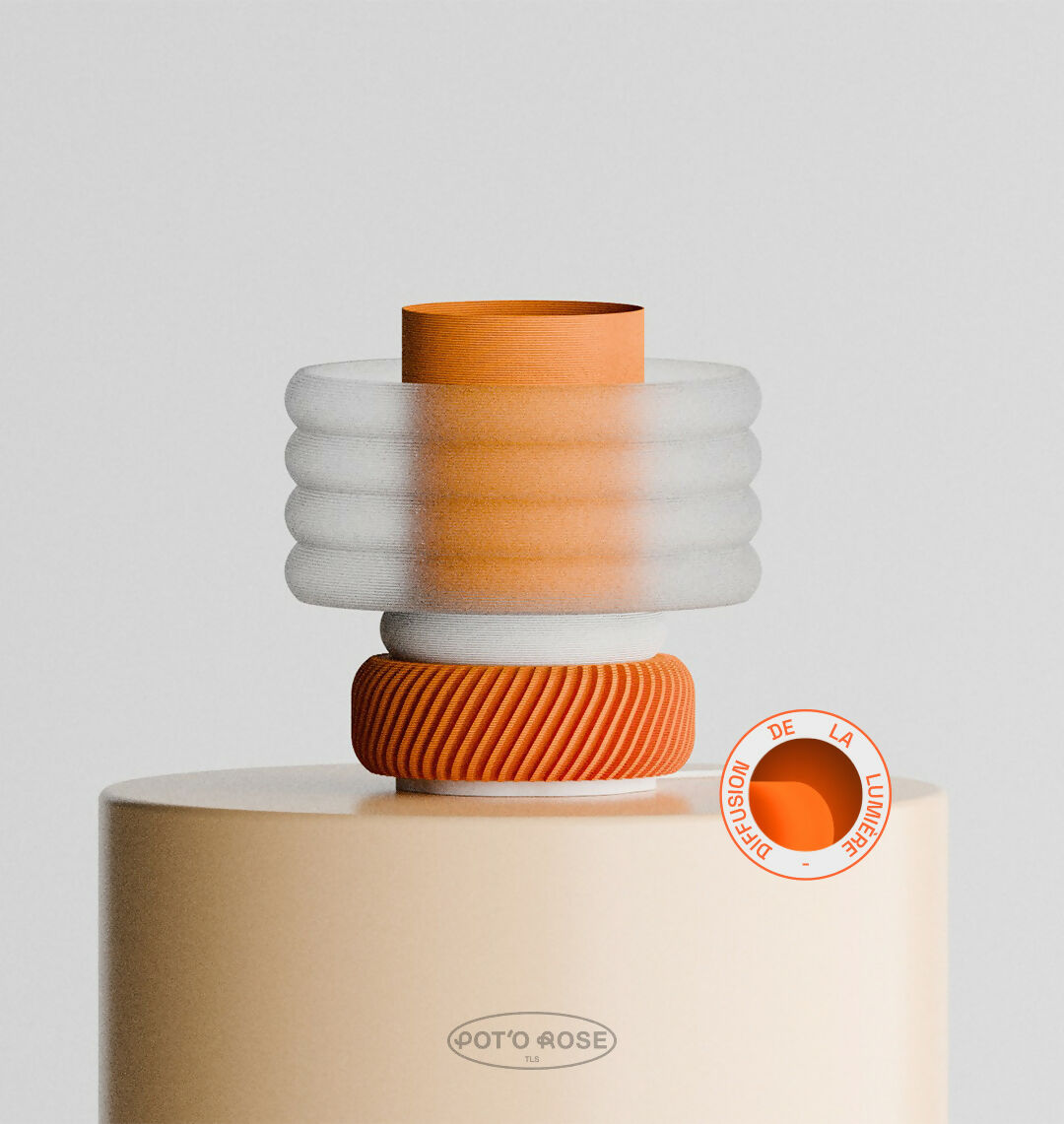 Lampe d'ambiance - René Orange