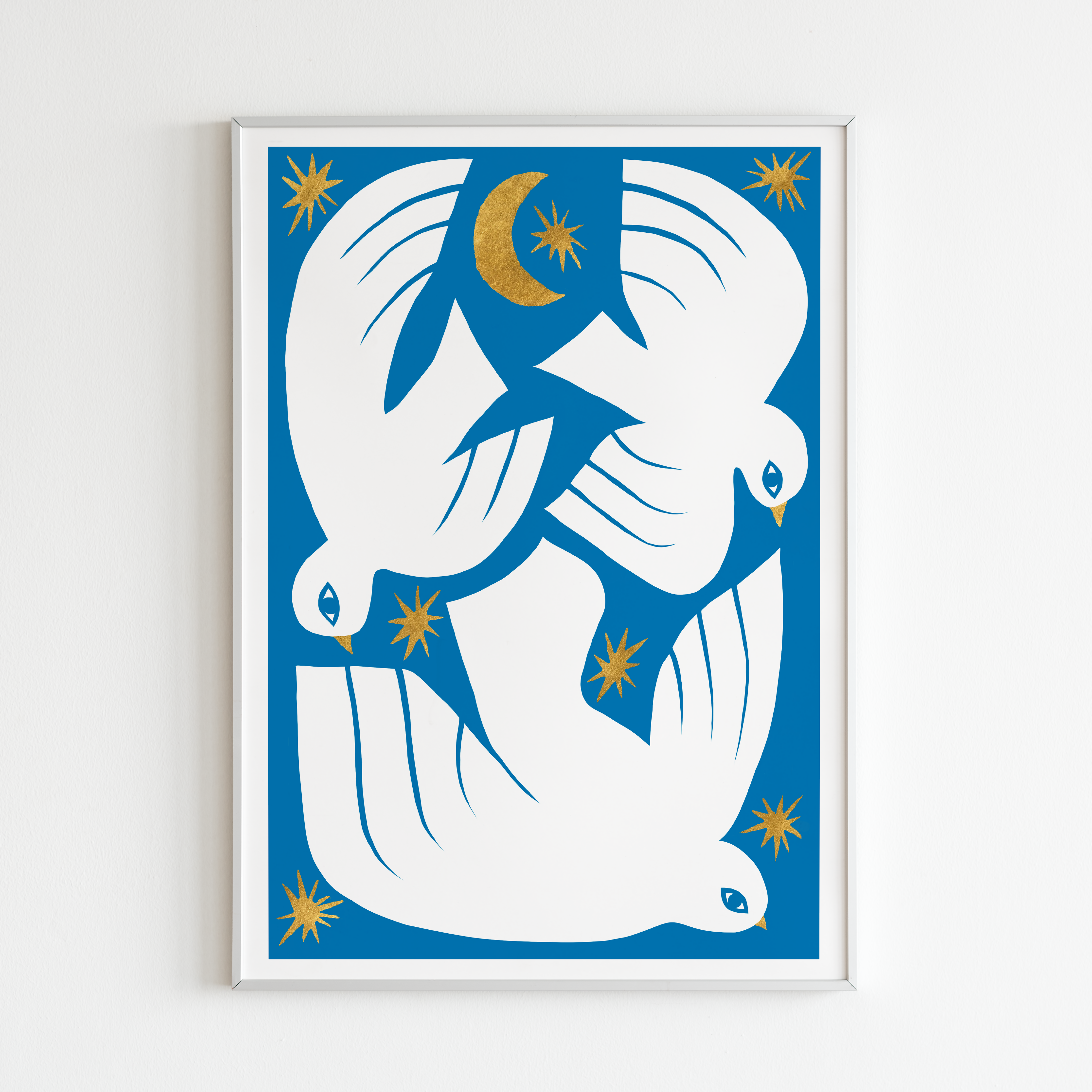 mockup oiseaux - dorure