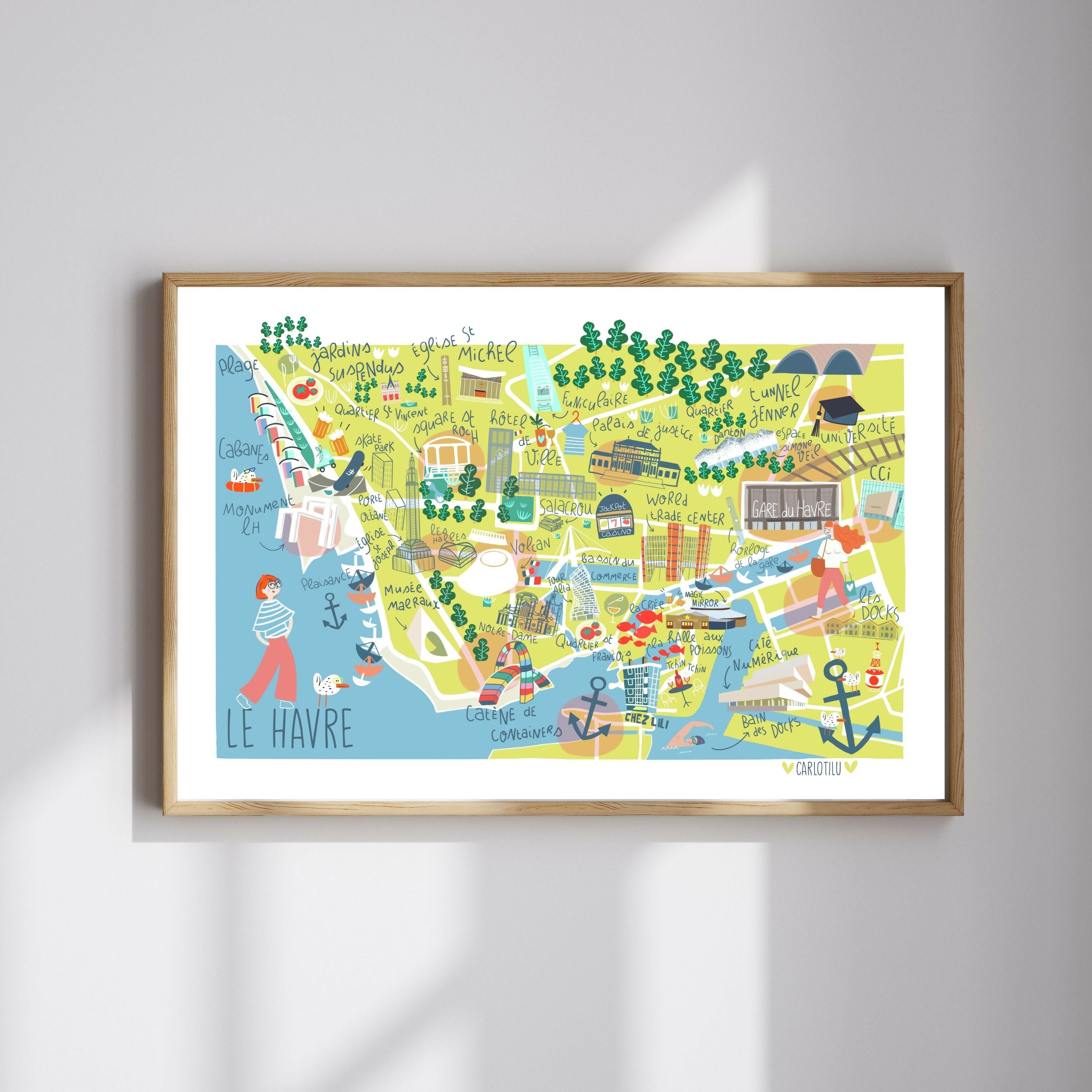 Affiche LE HAVRE