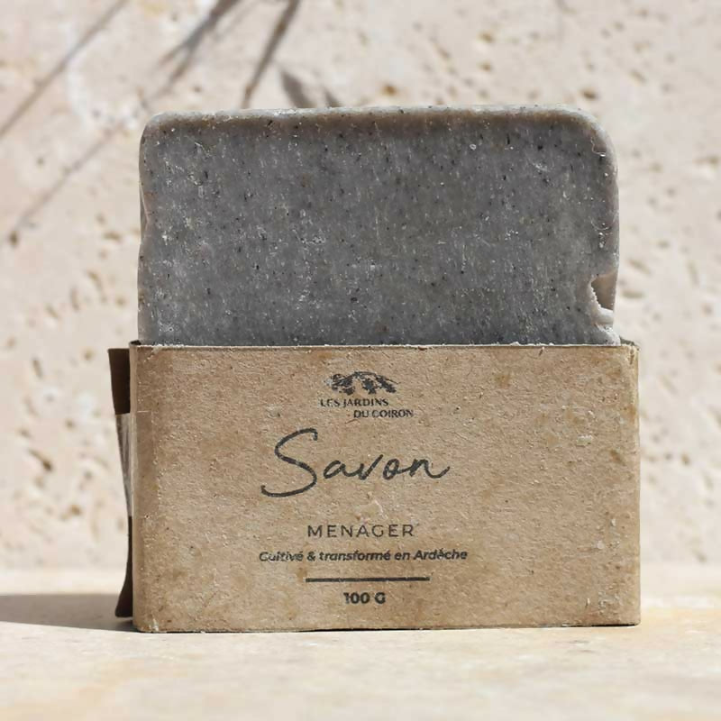 Savon ménager à la cendre de bois