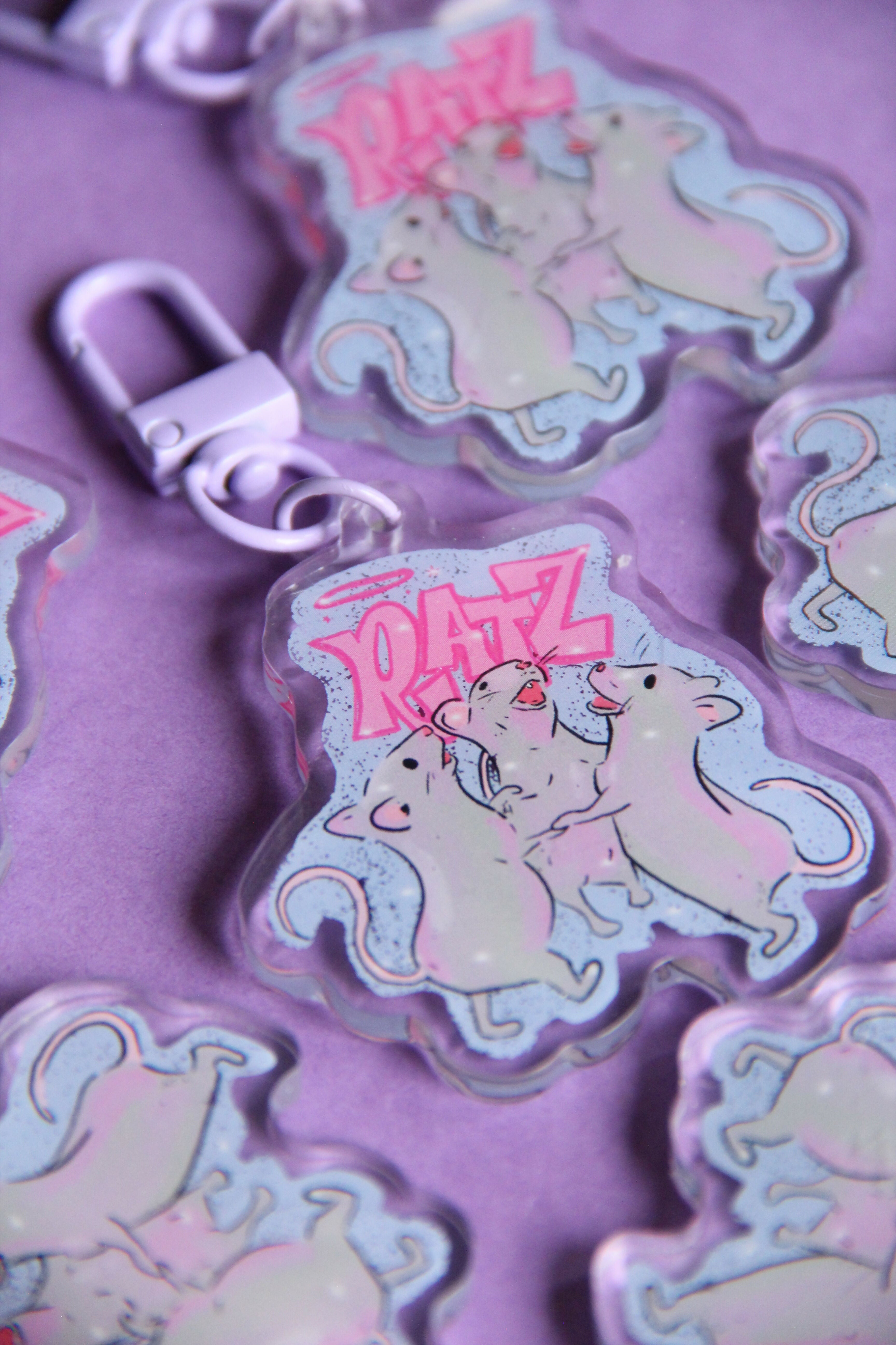 Porte-clés Acryliques « Ratz »
