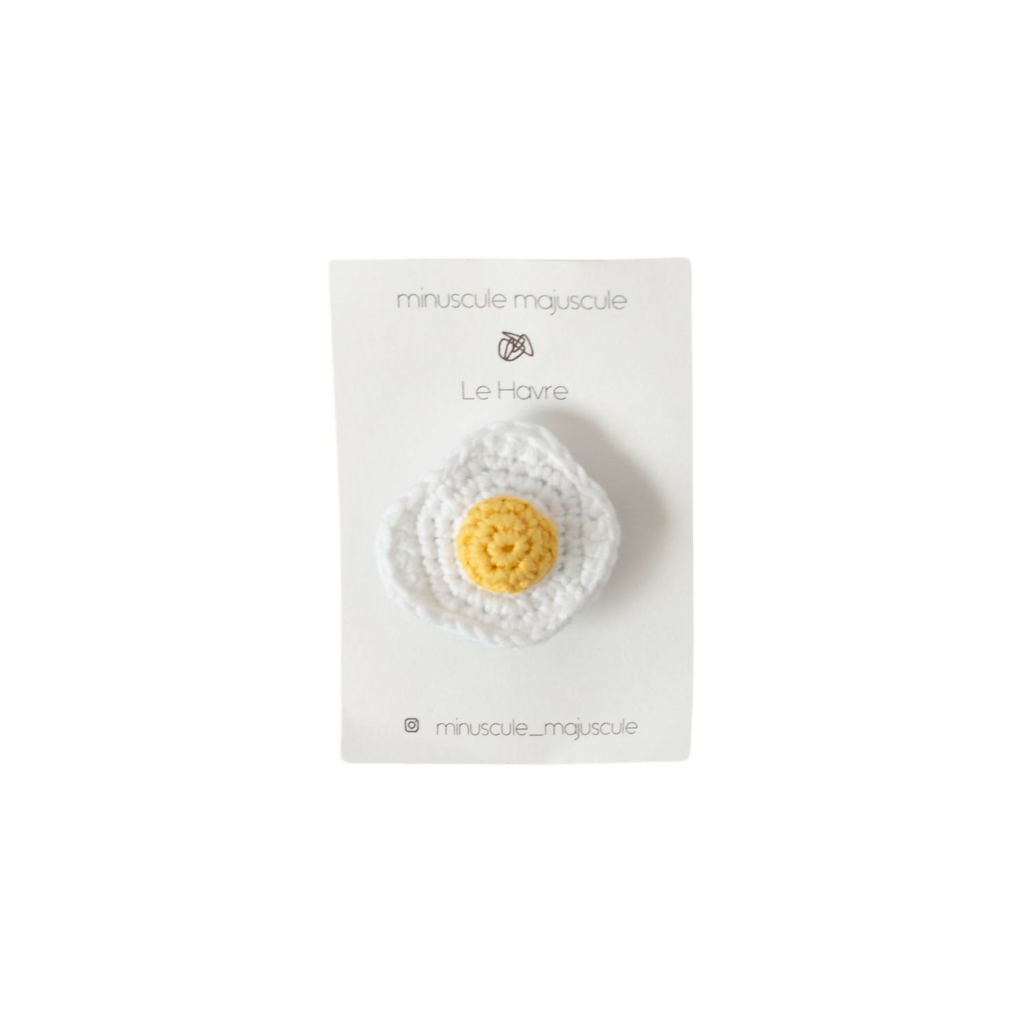 Broche "oeuf"