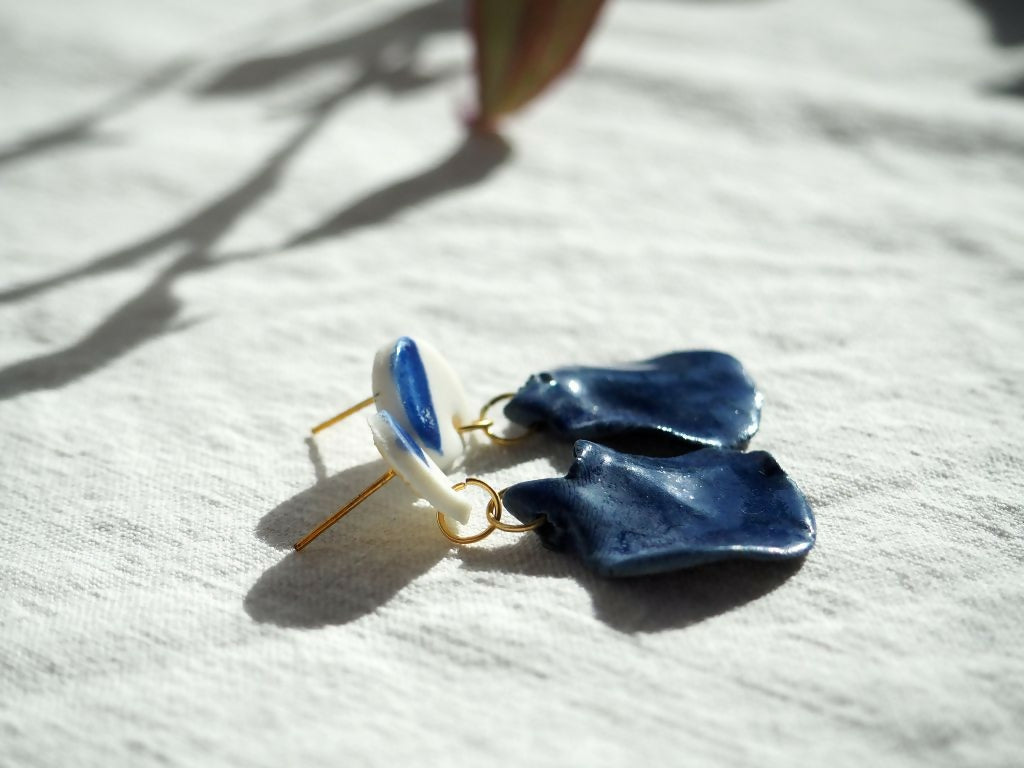 Boucles d'oreilles demi-cercle