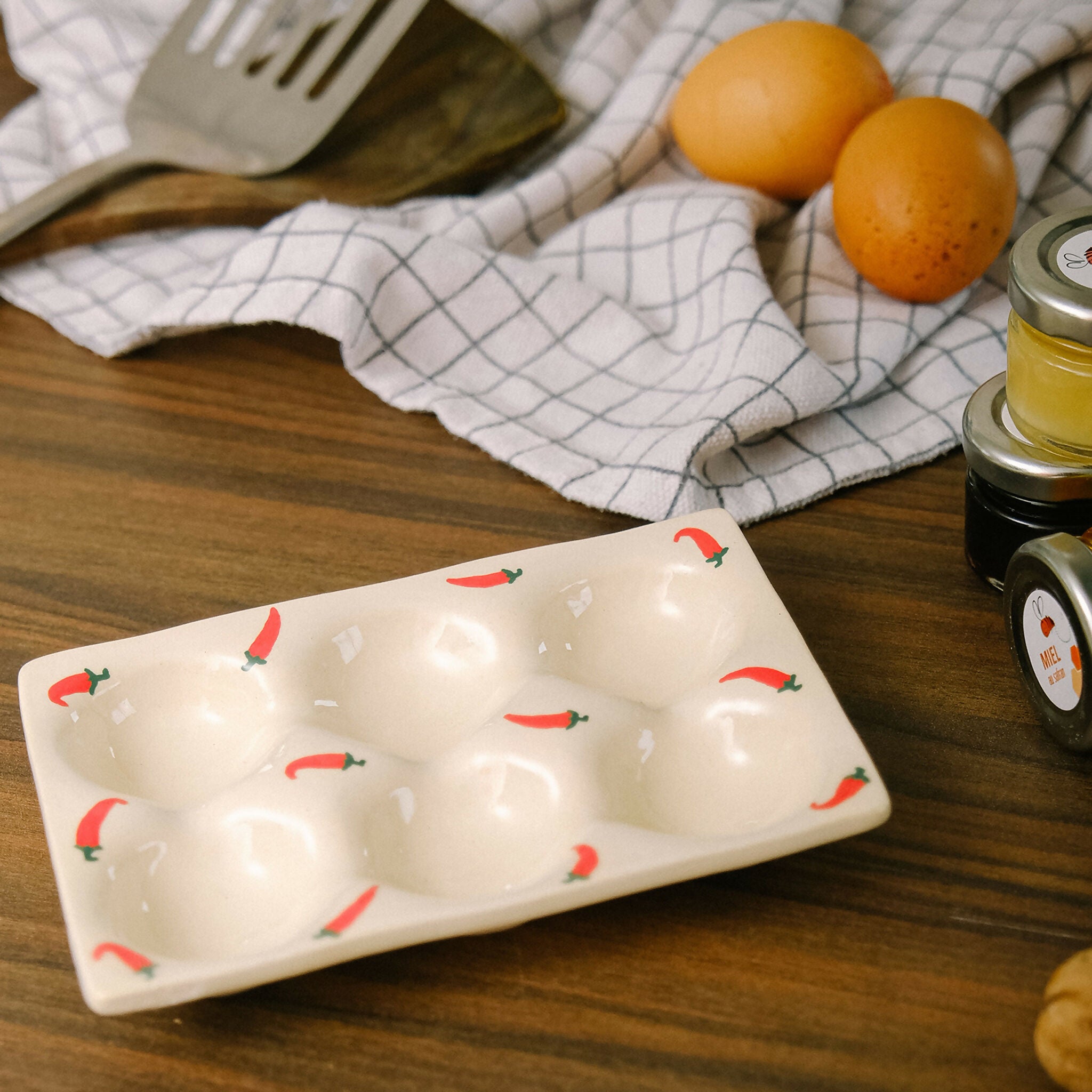 Support à oeuf | Piment