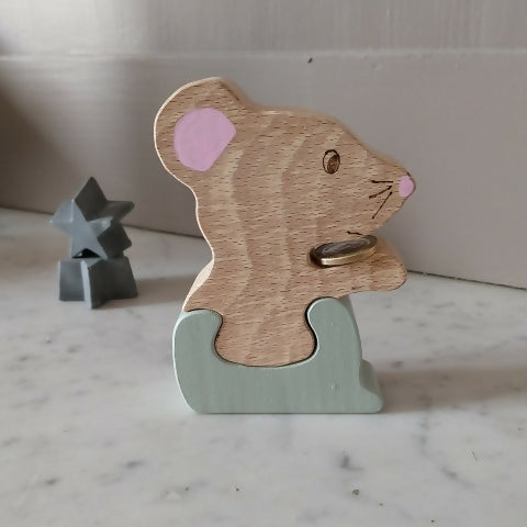 Boîte à dent en bois