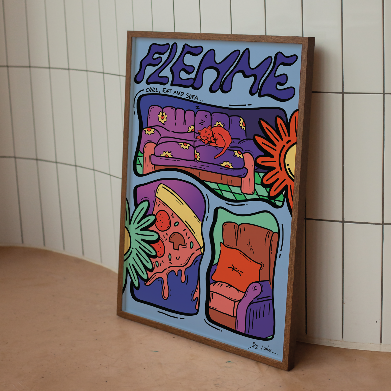 Illustration Flemme