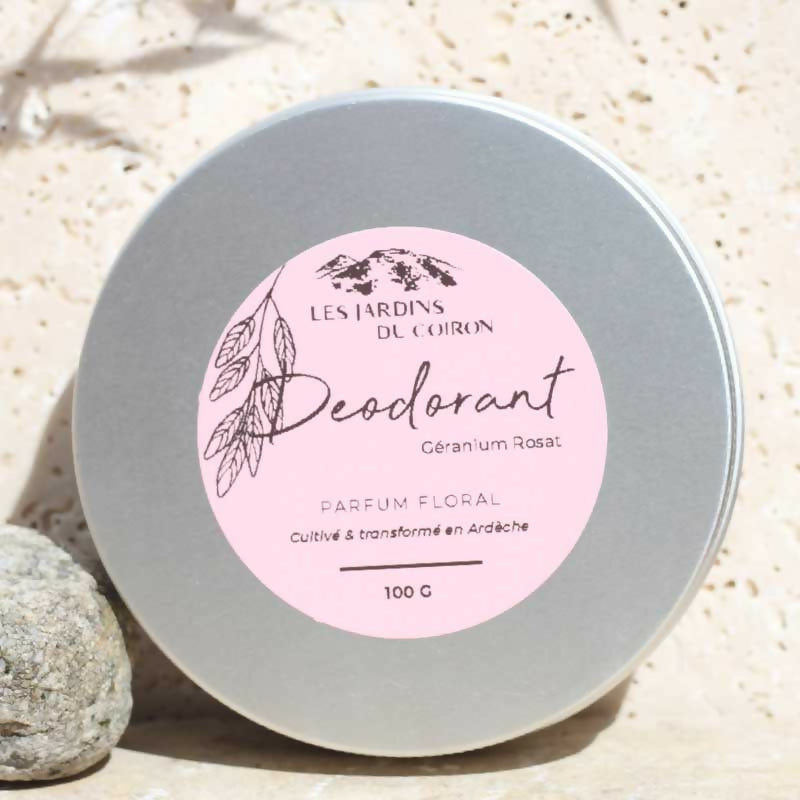 Déodorant floral au Géranium Rosat