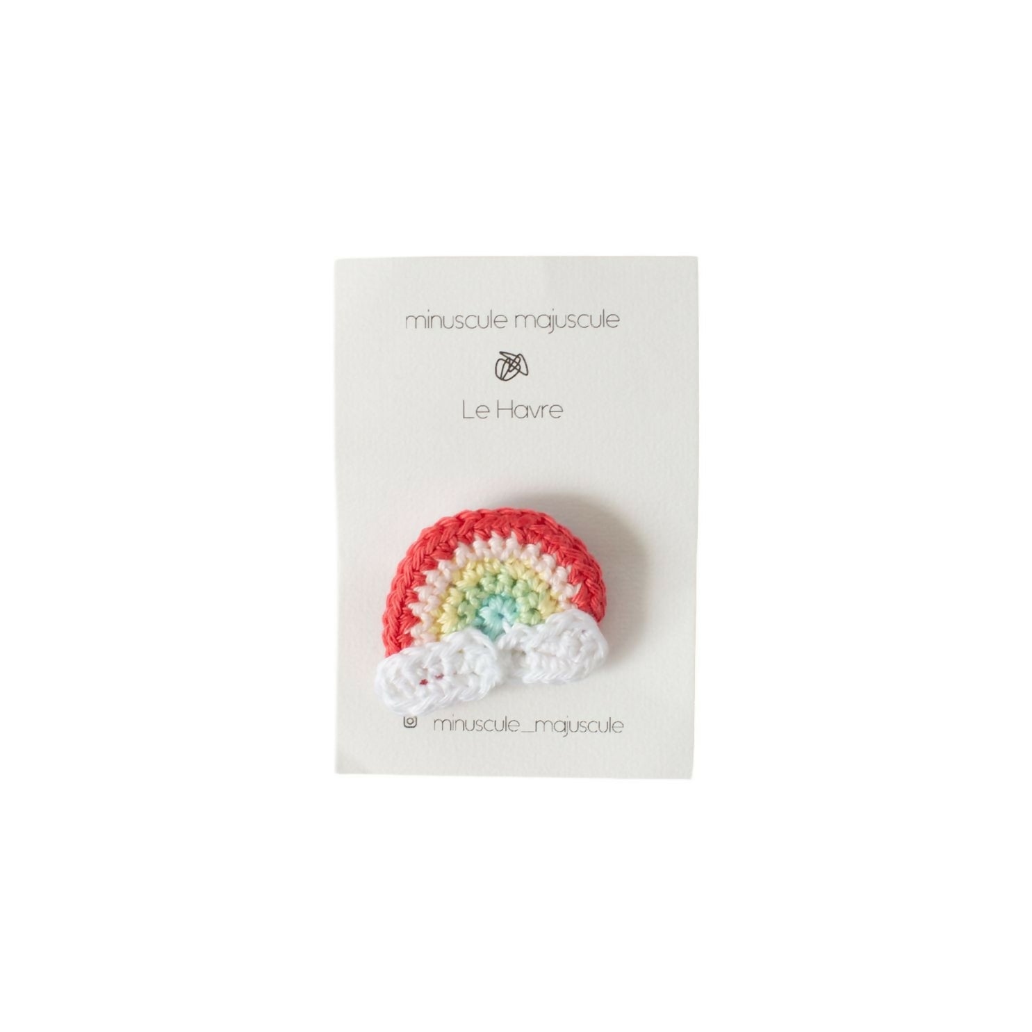 Broche "rainbow"