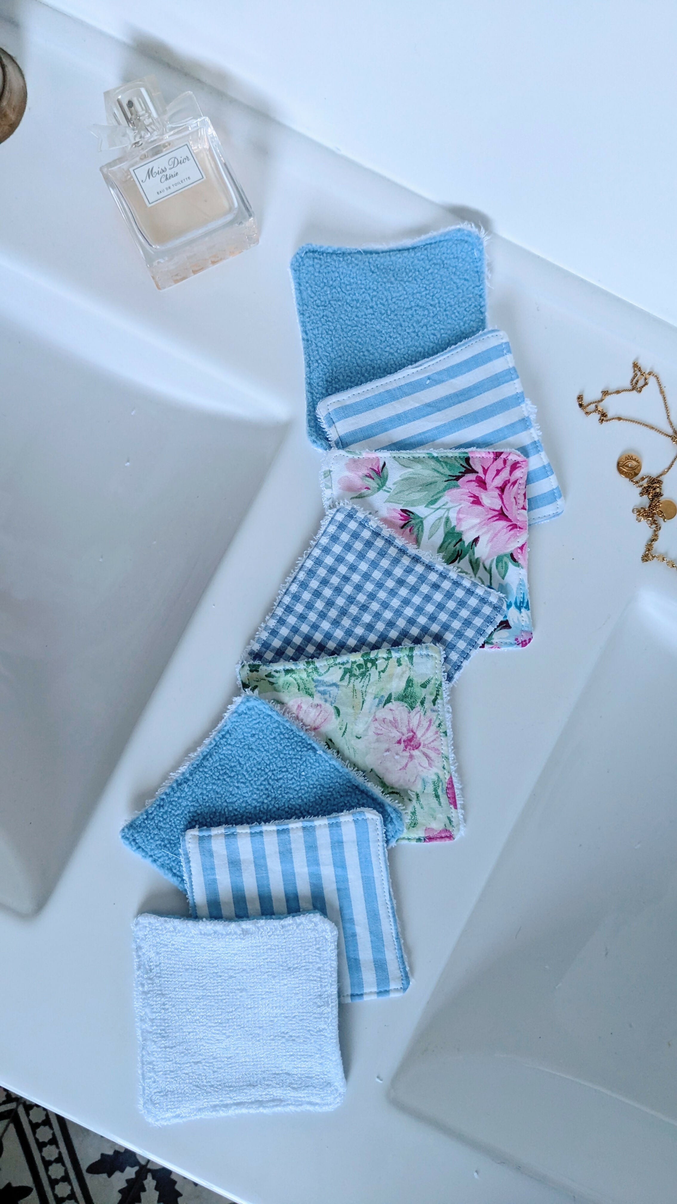 Lot de 7 lingettes lavables SOLVEIG