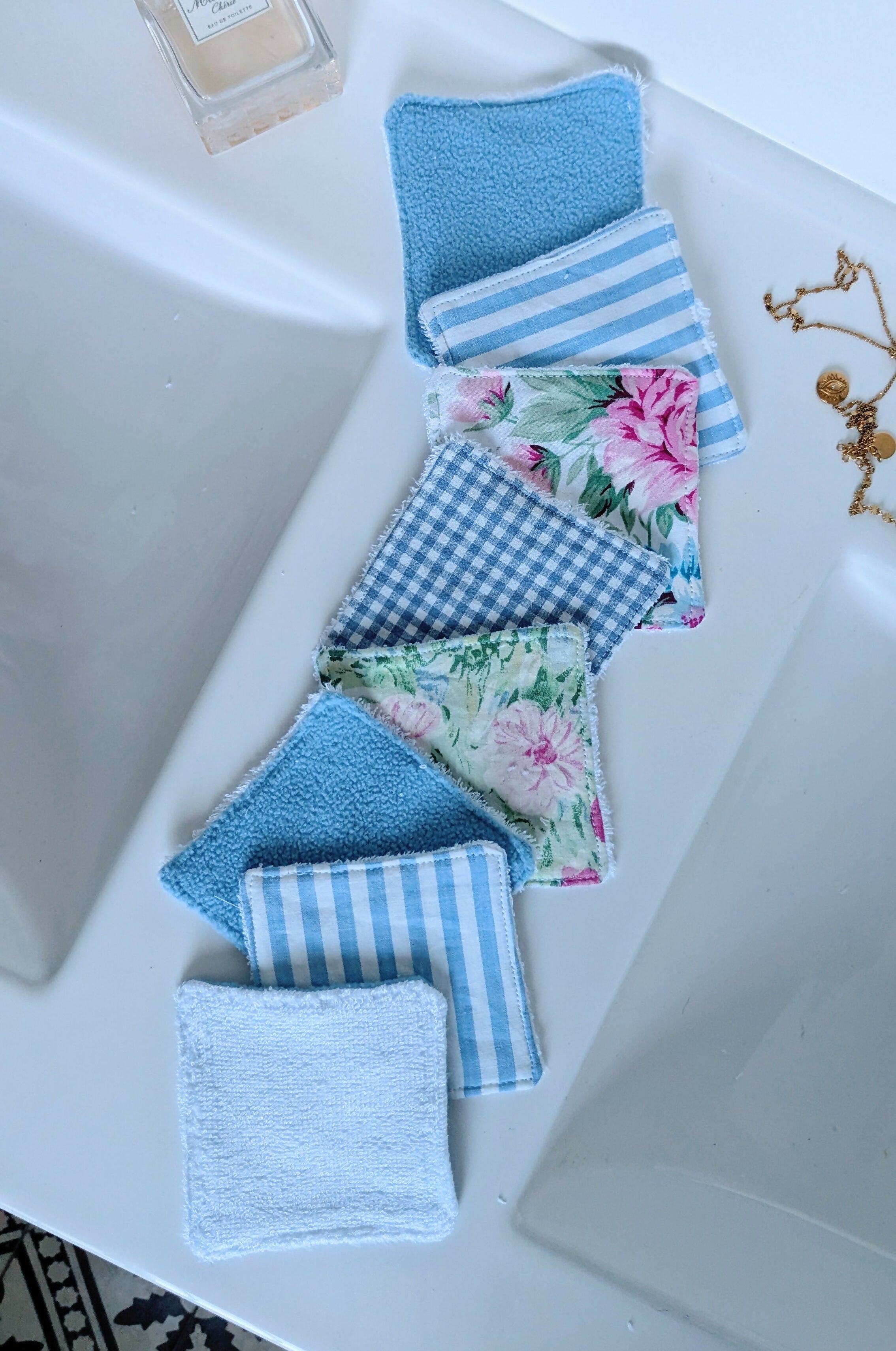 Lot de 7 lingettes lavables SOLVEIG