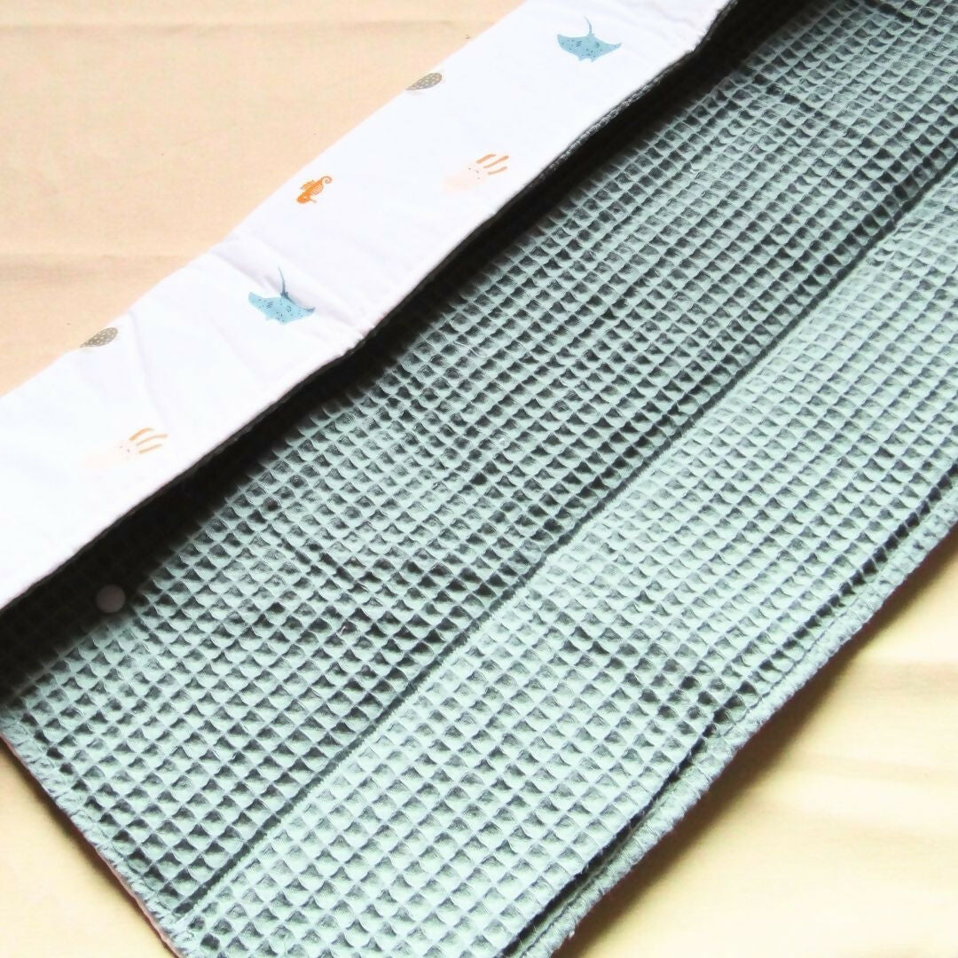 Matelas à langer nomade - animaux marins